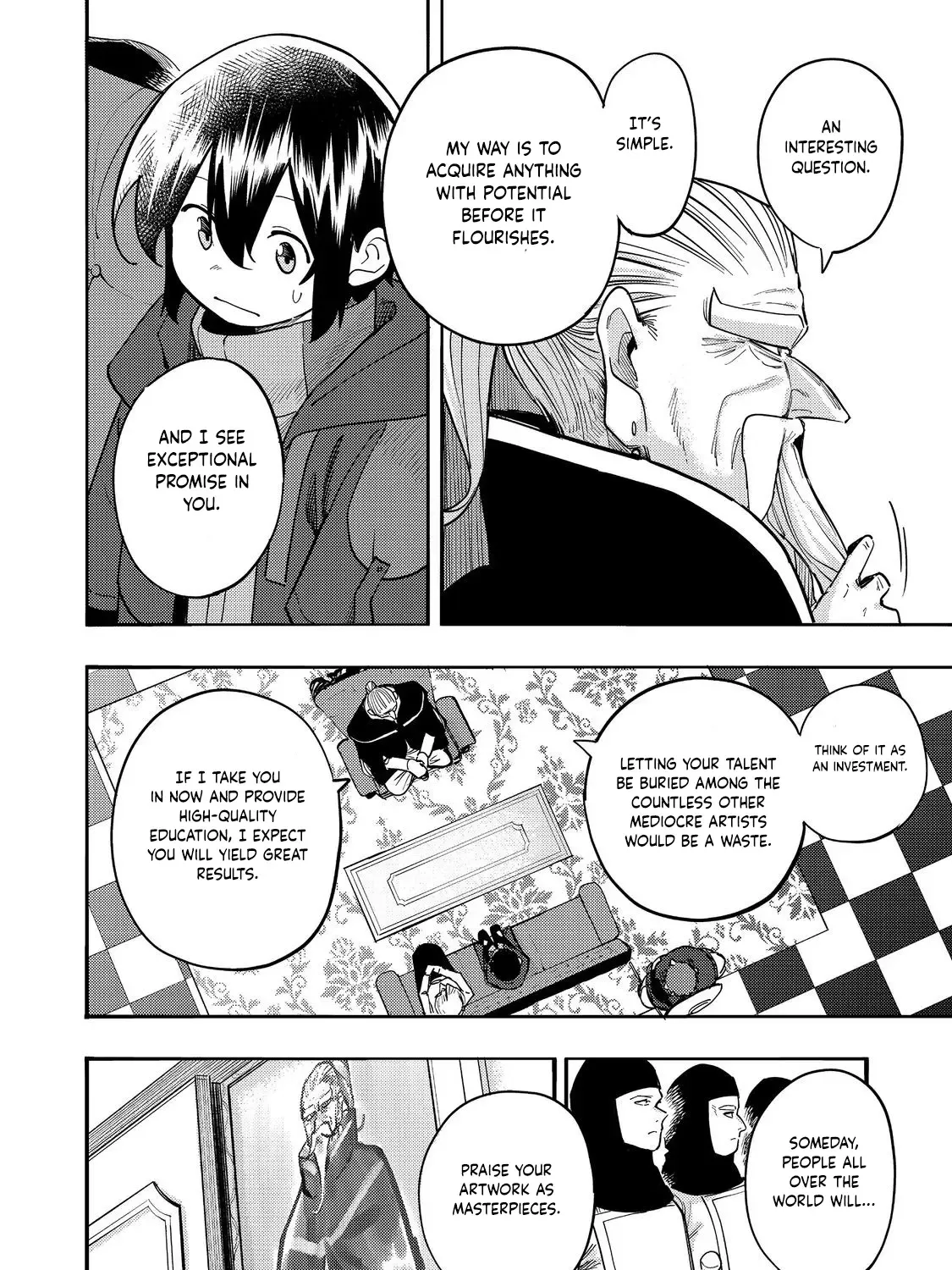 Kyou mo E ni Kaita Mochi ga Umai Chapter 30 page 21 - 