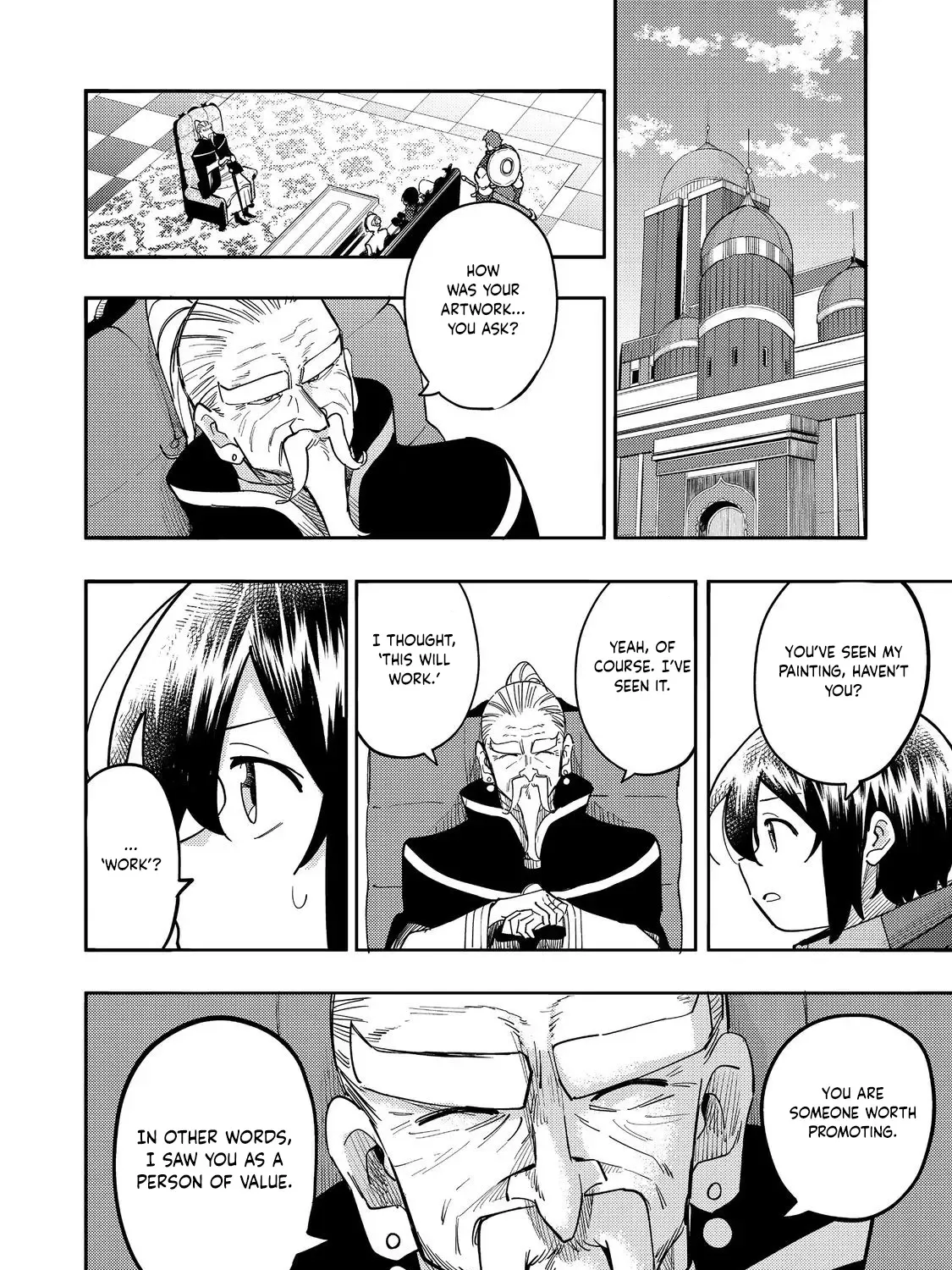 Kyou mo E ni Kaita Mochi ga Umai Chapter 30 page 33 - 