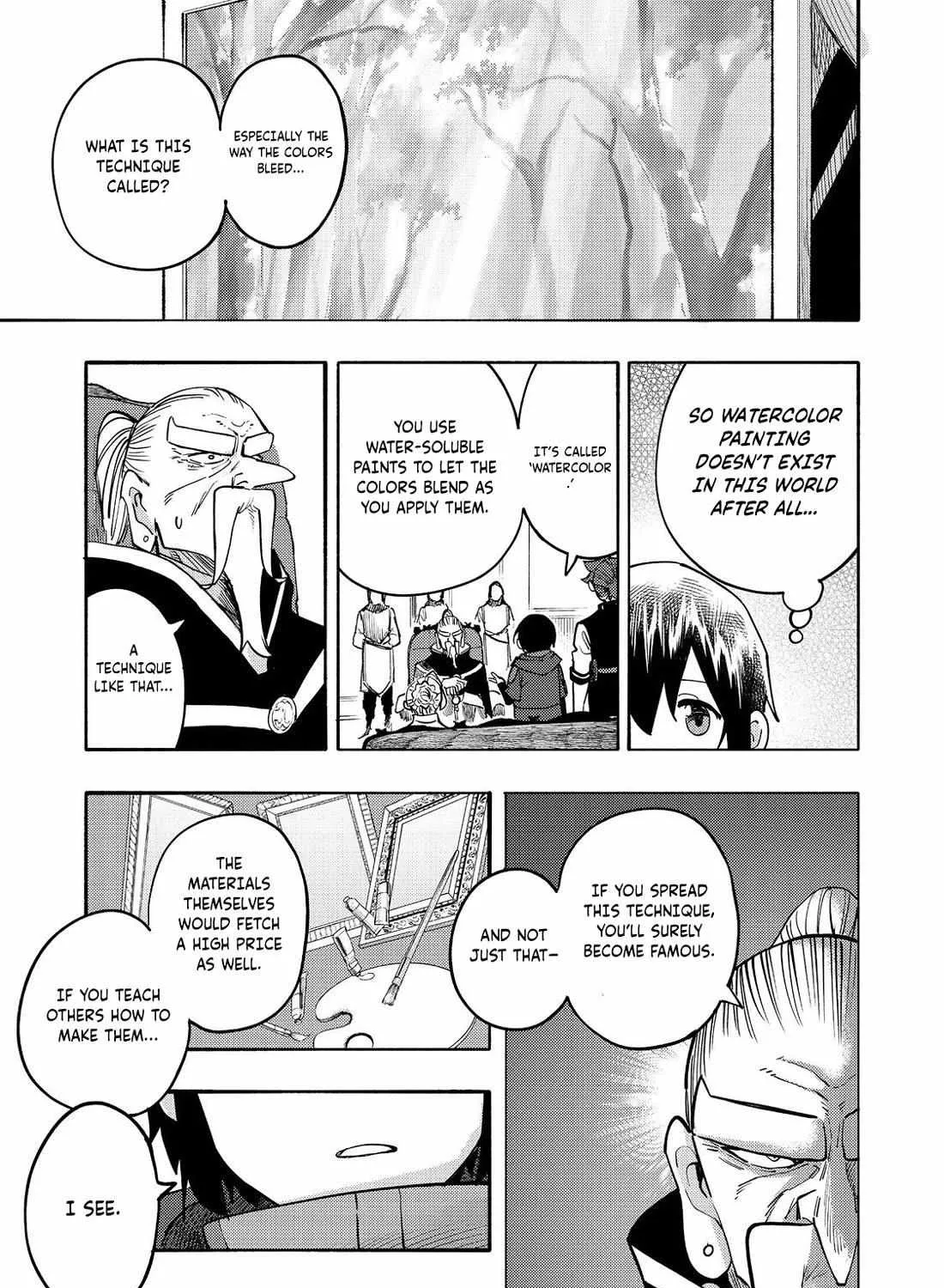 Kyou mo E ni Kaita Mochi ga Umai Chapter 31 page 50 - 