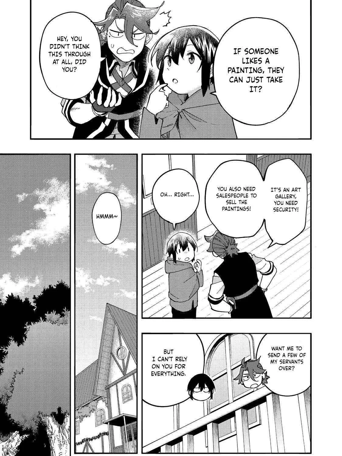 Kyou mo E ni Kaita Mochi ga Umai Chapter 32 page 34 - 