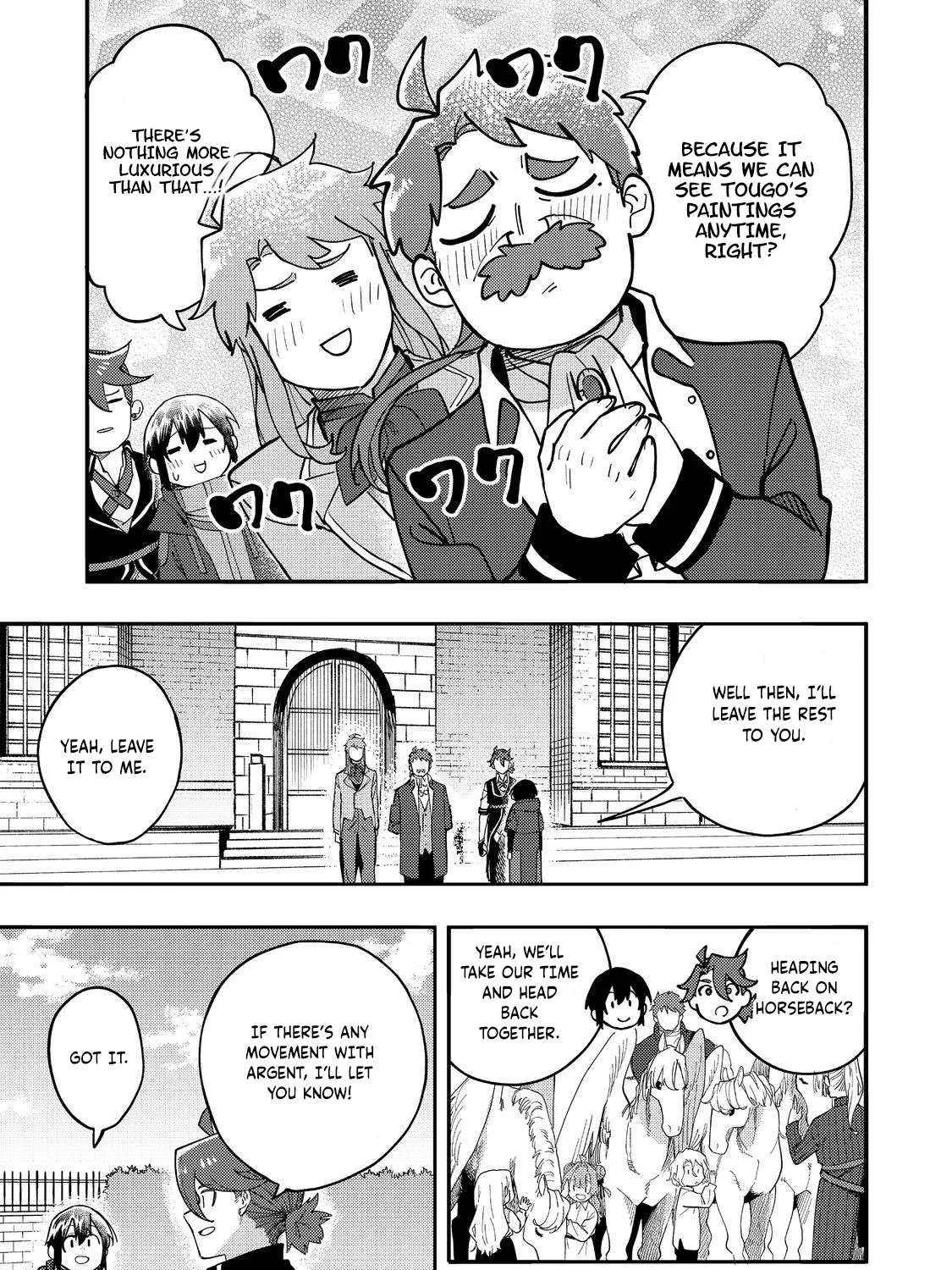 Kyou mo E ni Kaita Mochi ga Umai Chapter 32 page 58 - 