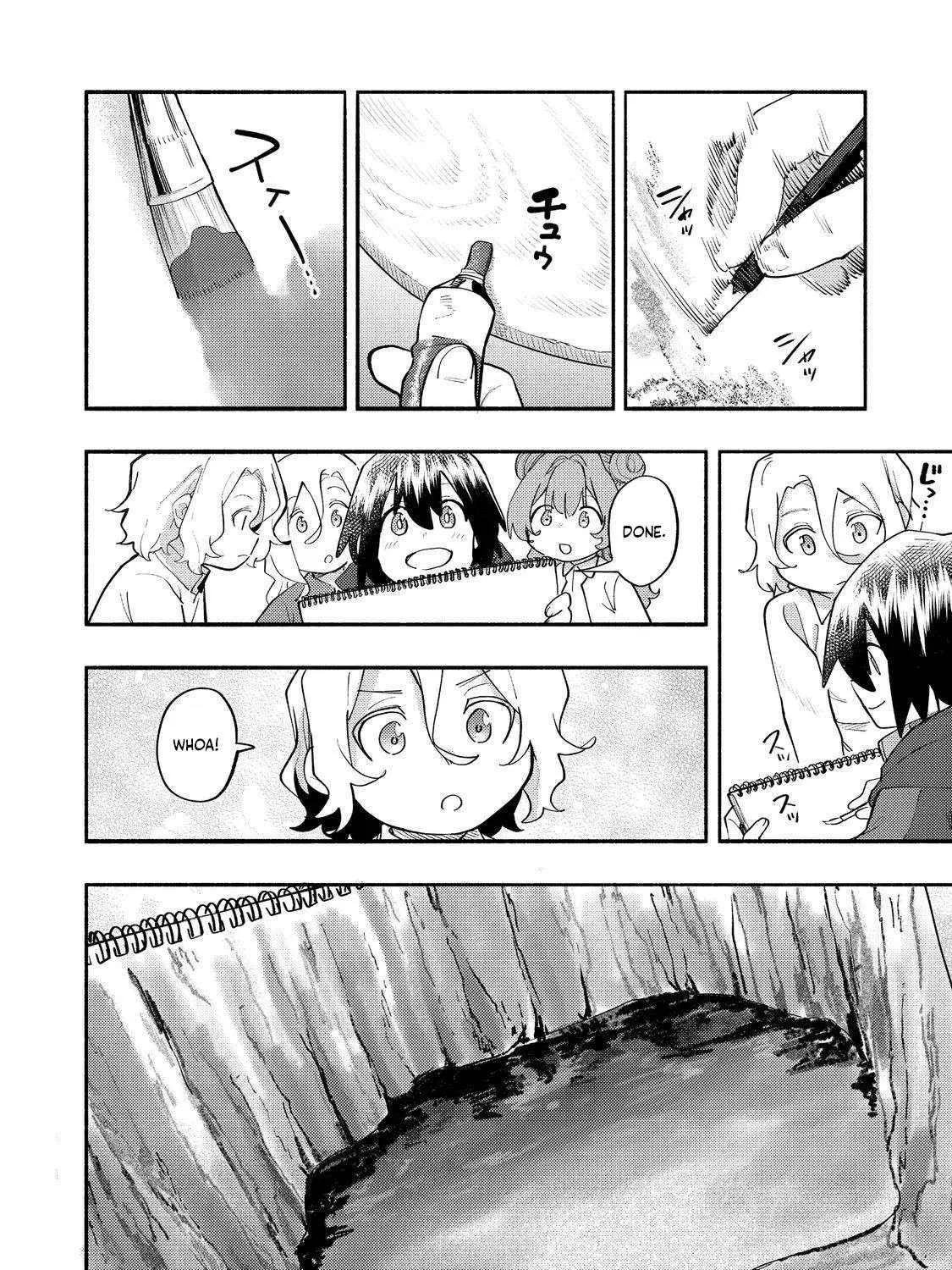 Kyou mo E ni Kaita Mochi ga Umai Chapter 36 page 36 - 
