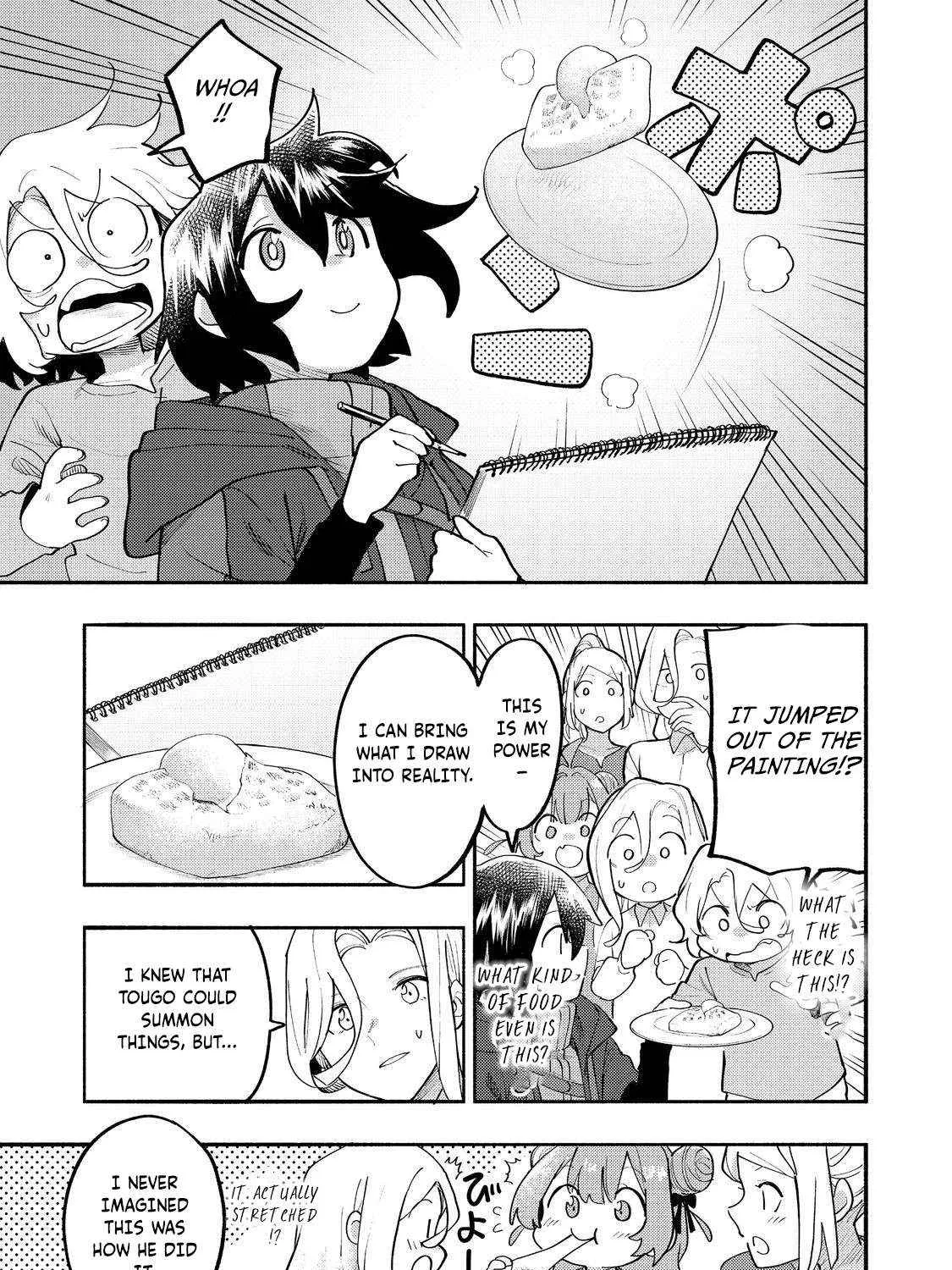 Kyou mo E ni Kaita Mochi ga Umai Chapter 36 page 10 - 