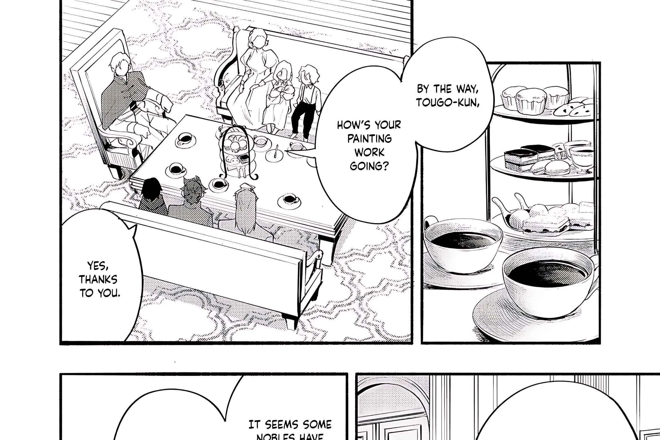 Kyou mo E ni Kaita Mochi ga Umai Chapter 38 page 23 - 