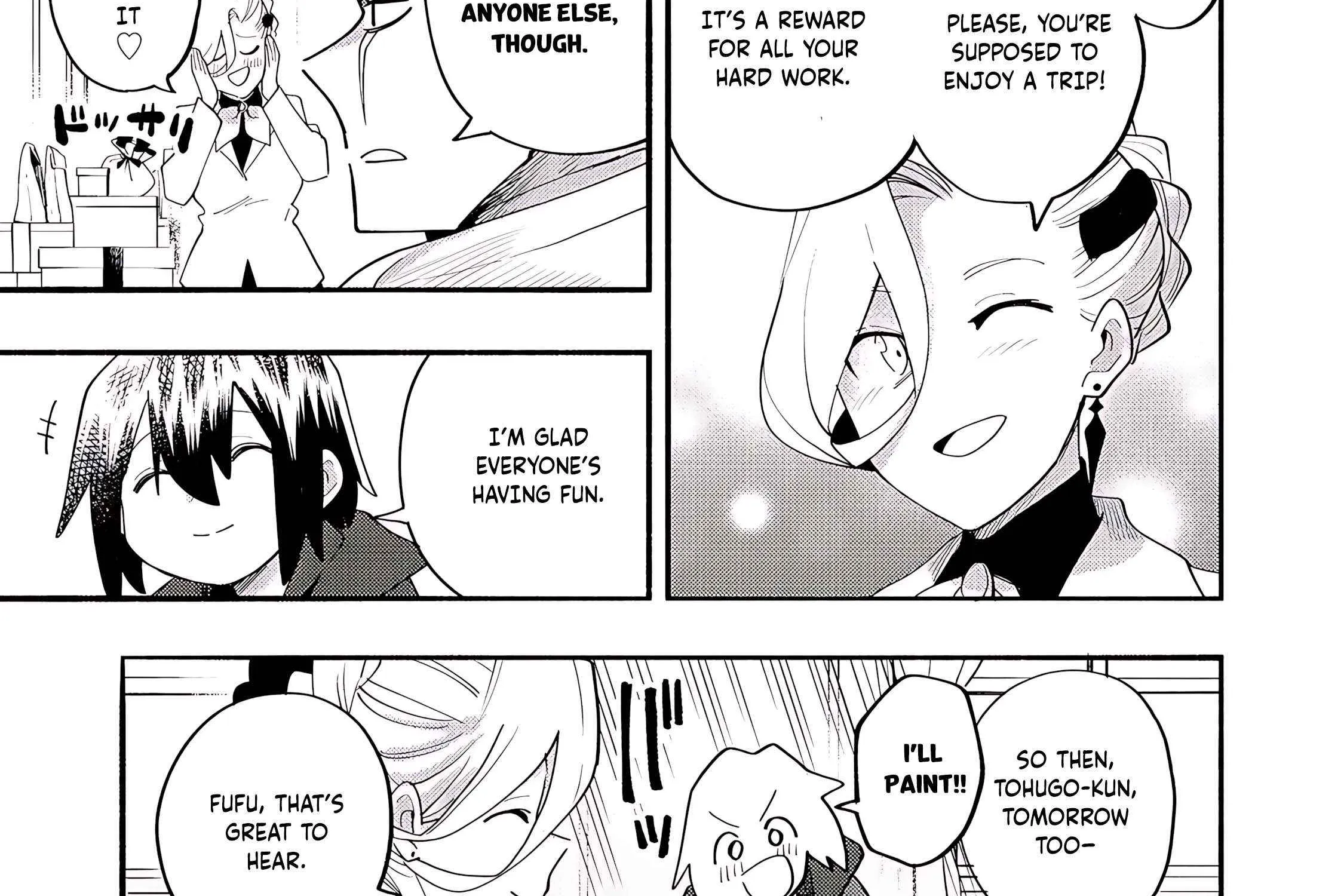 Kyou mo E ni Kaita Mochi ga Umai Chapter 38 page 57 - 