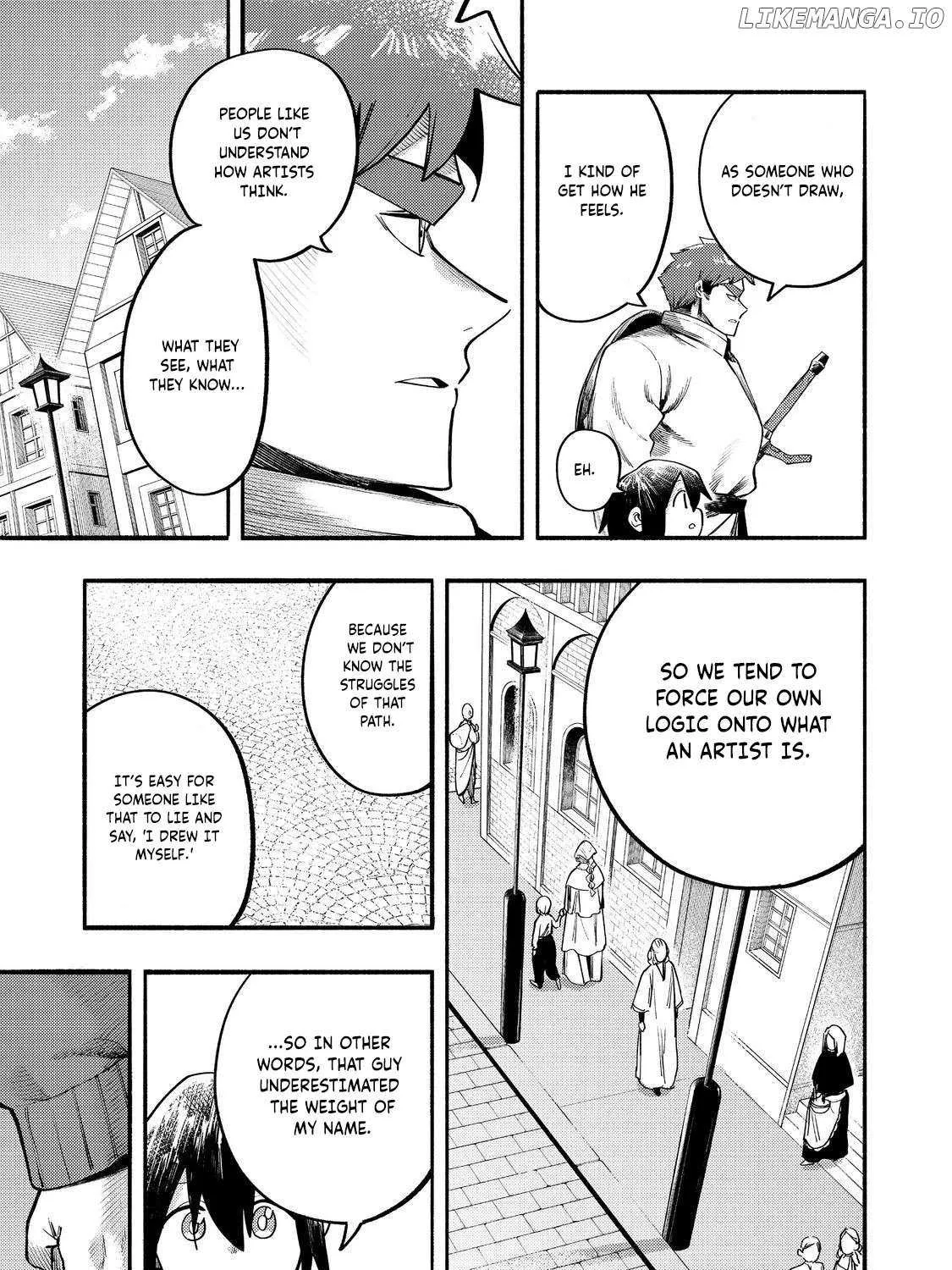 Kyou mo E ni Kaita Mochi ga Umai Chapter 39 page 22 - 
