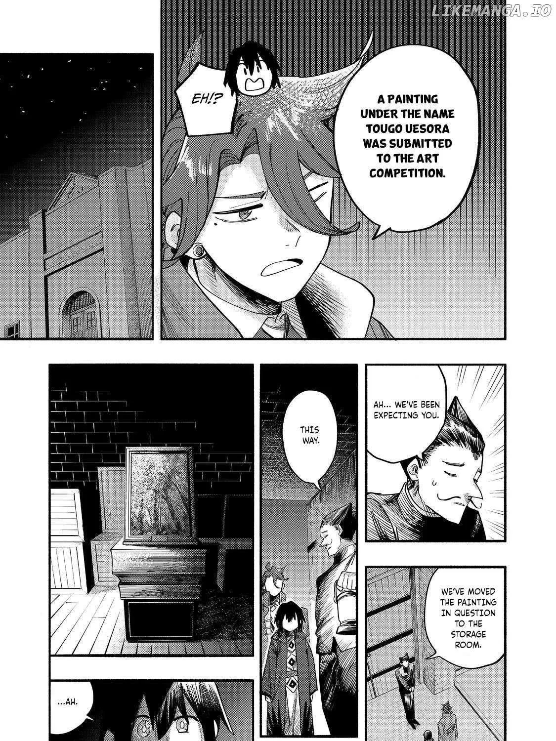 Kyou mo E ni Kaita Mochi ga Umai Chapter 39 page 46 - 