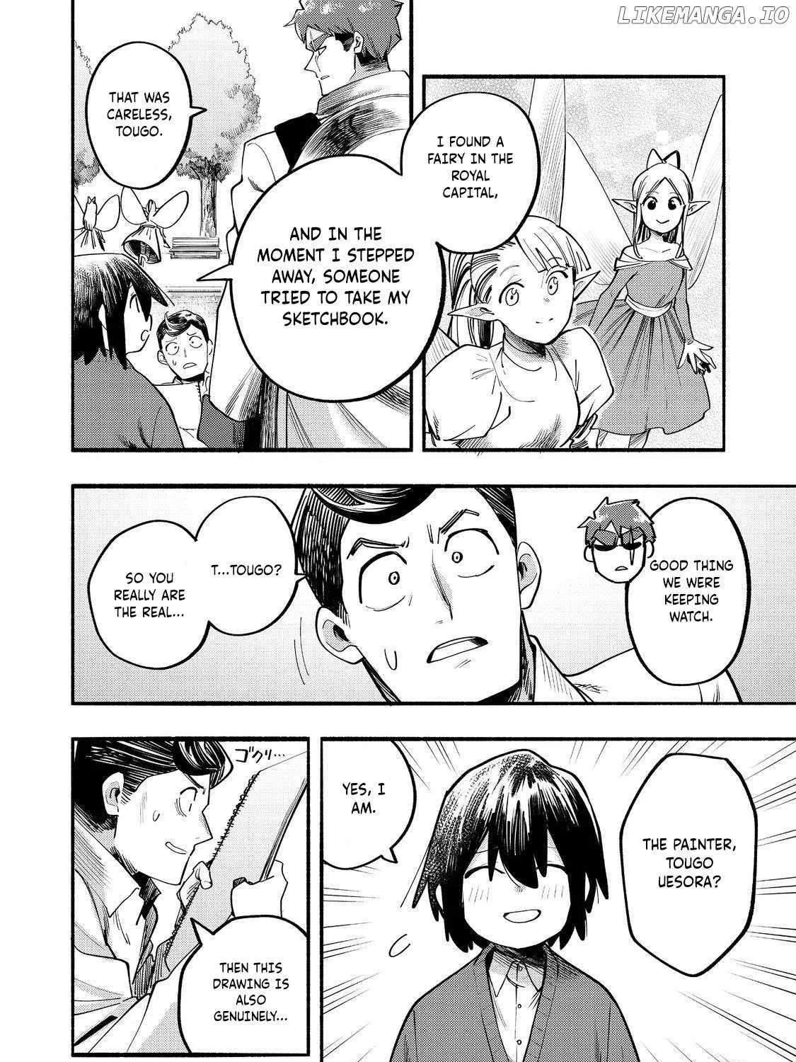 Kyou mo E ni Kaita Mochi ga Umai Chapter 39 page 8 - 