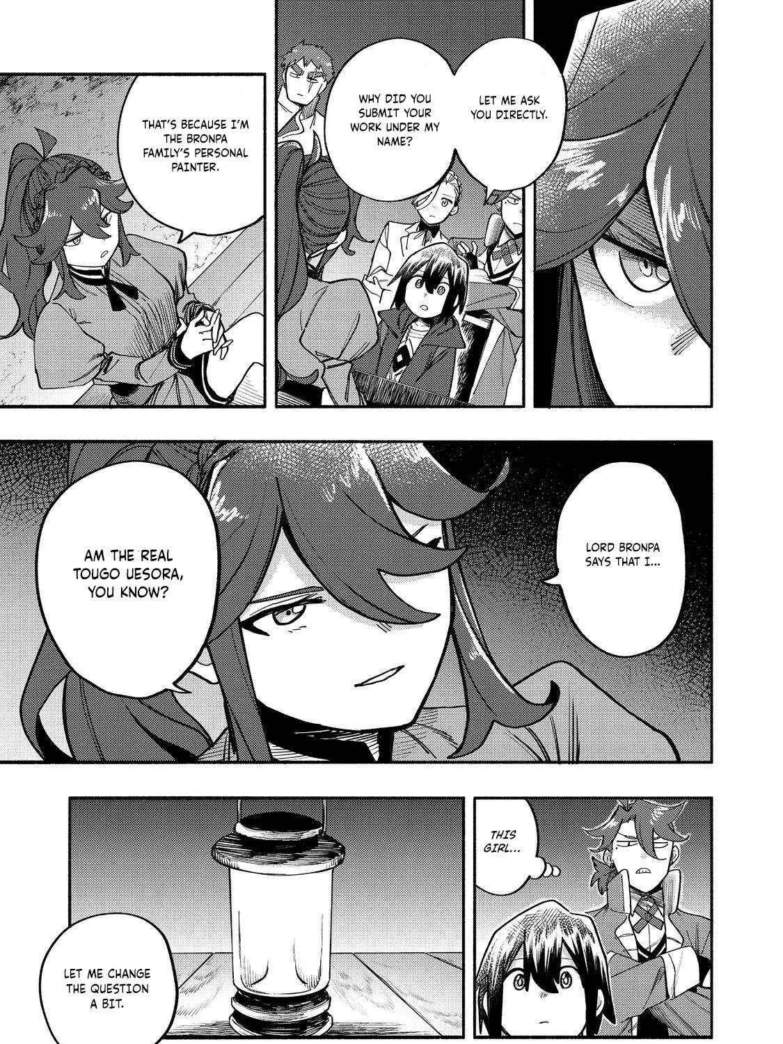 Kyou mo E ni Kaita Mochi ga Umai Chapter 40 page 11 - 
