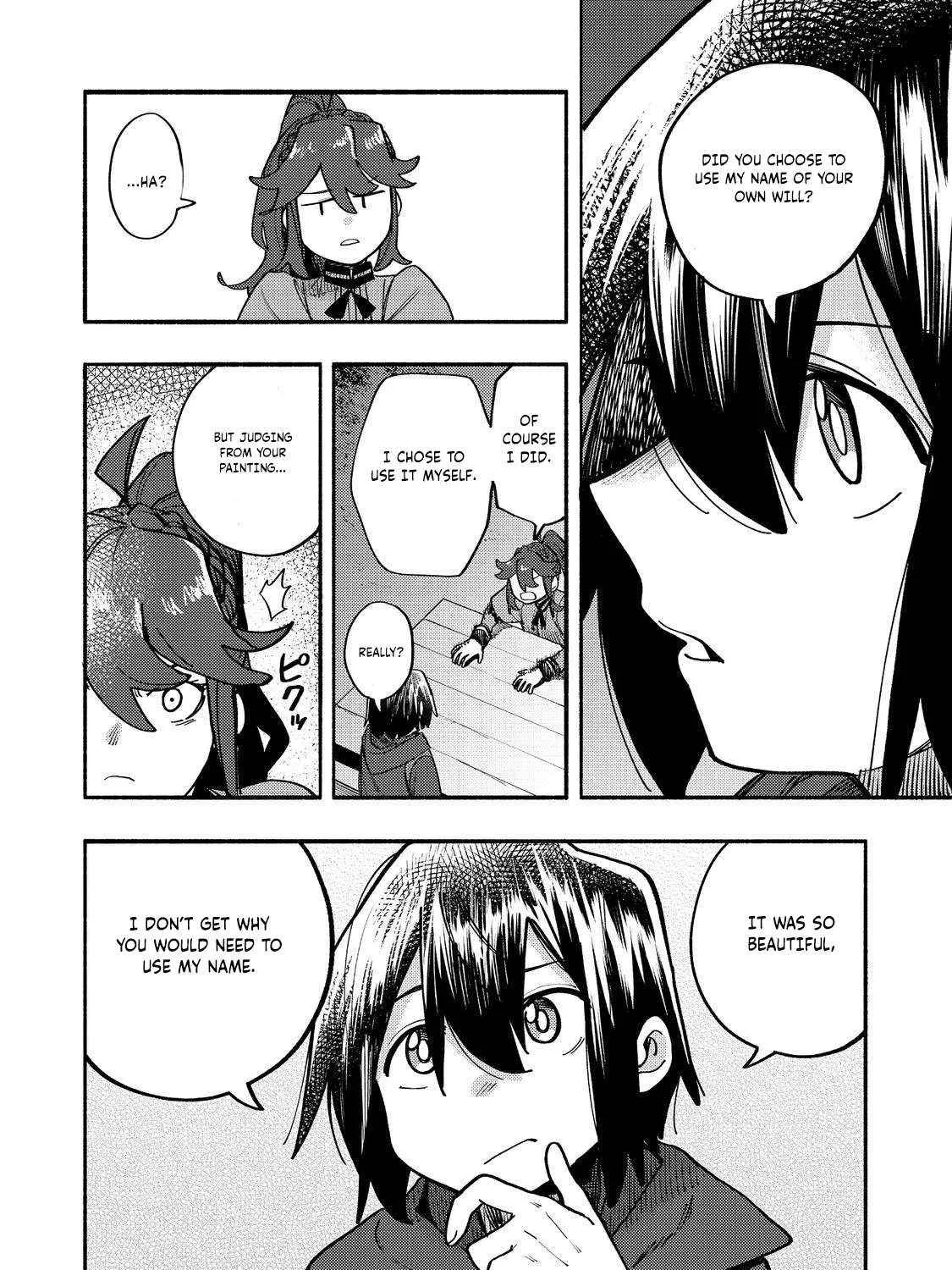 Kyou mo E ni Kaita Mochi ga Umai Chapter 40 page 13 - 