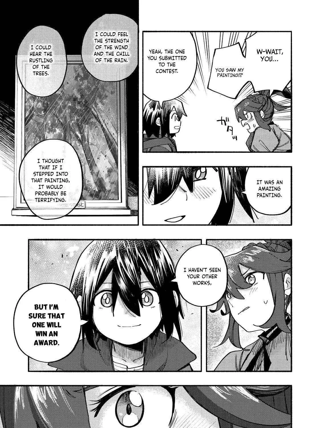 Kyou mo E ni Kaita Mochi ga Umai Chapter 40 page 15 - 