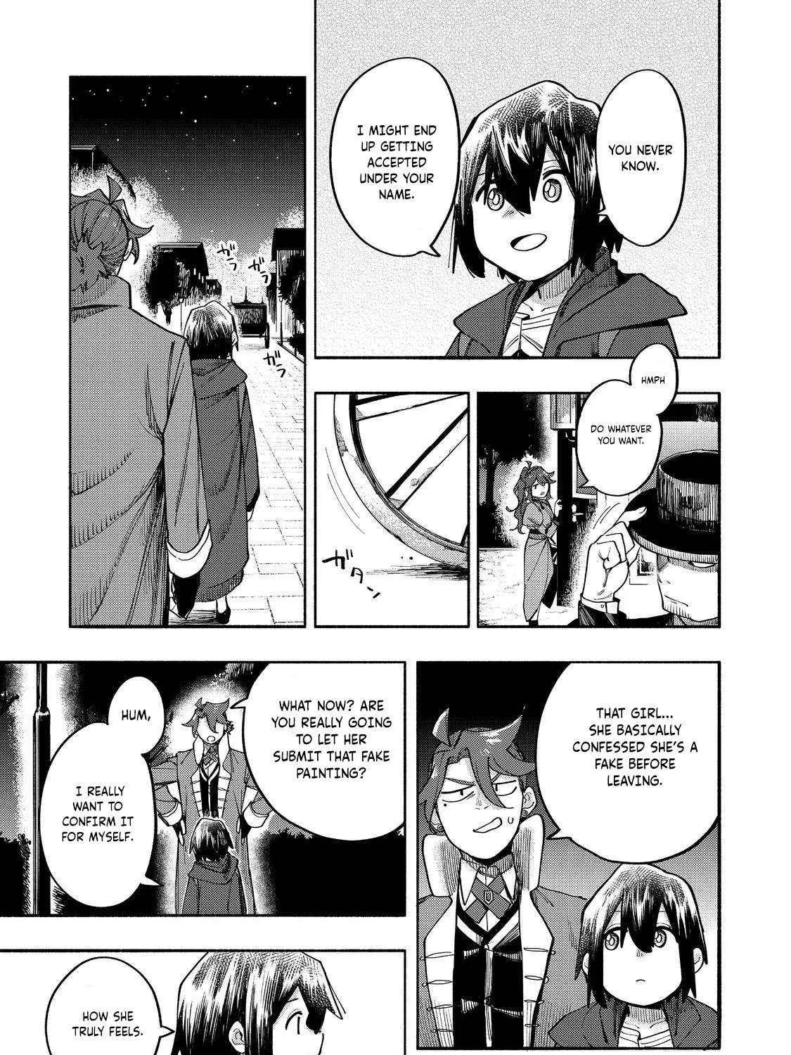 Kyou mo E ni Kaita Mochi ga Umai Chapter 40 page 35 - 