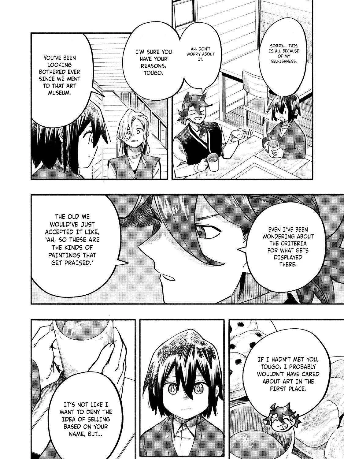 Kyou mo E ni Kaita Mochi ga Umai Chapter 40 page 41 - 
