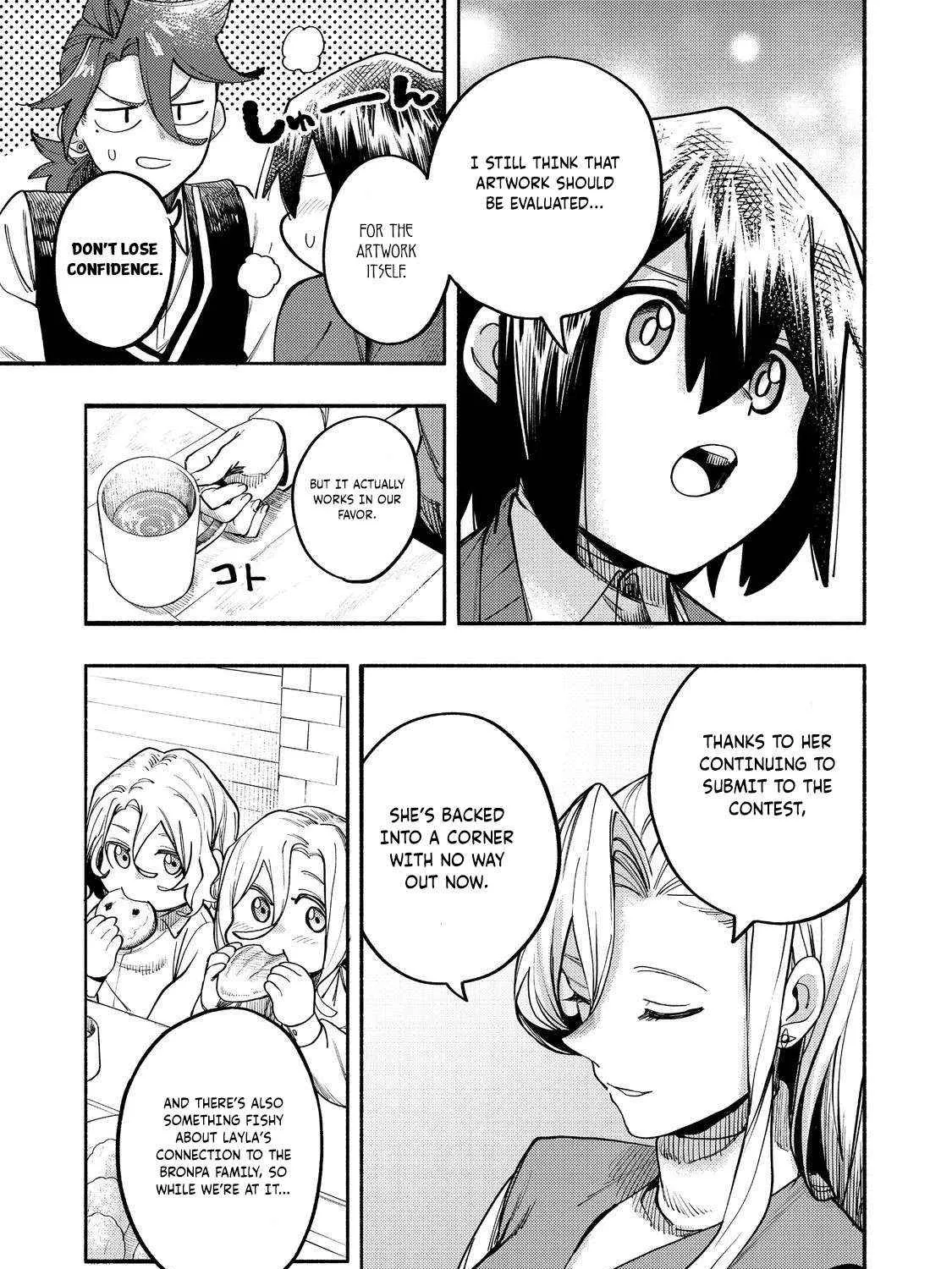 Kyou mo E ni Kaita Mochi ga Umai Chapter 40 page 43 - 