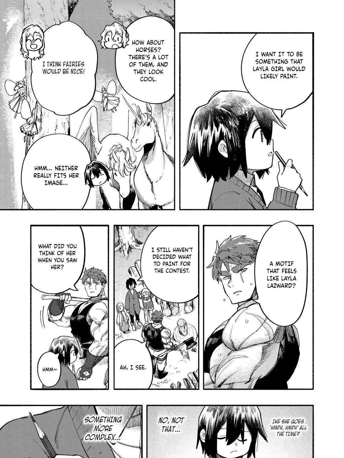 Kyou mo E ni Kaita Mochi ga Umai Chapter 40 page 47 - 