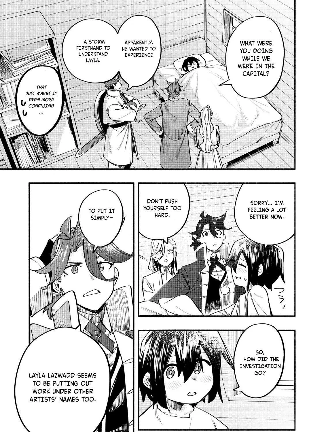 Kyou mo E ni Kaita Mochi ga Umai Chapter 41 page 11 - 