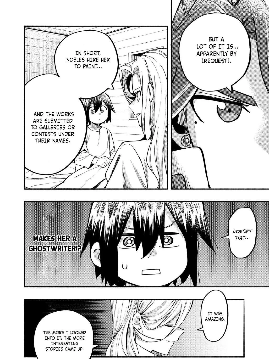 Kyou mo E ni Kaita Mochi ga Umai Chapter 41 page 13 - 