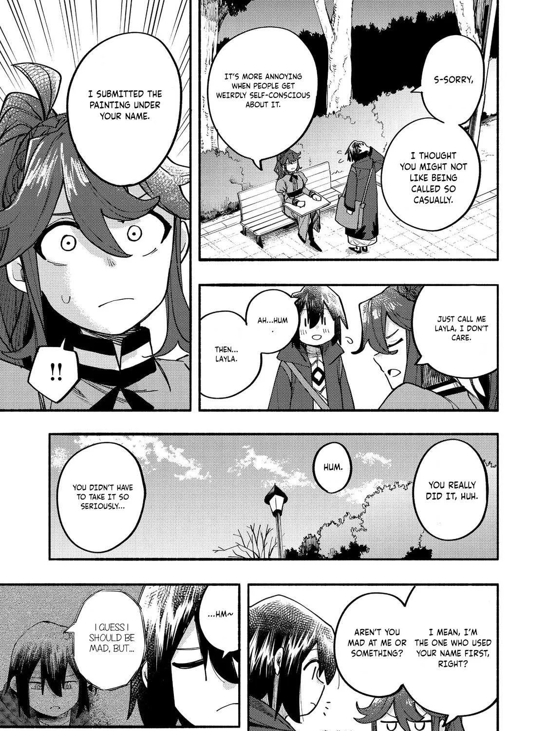Kyou mo E ni Kaita Mochi ga Umai Chapter 41 page 35 - 