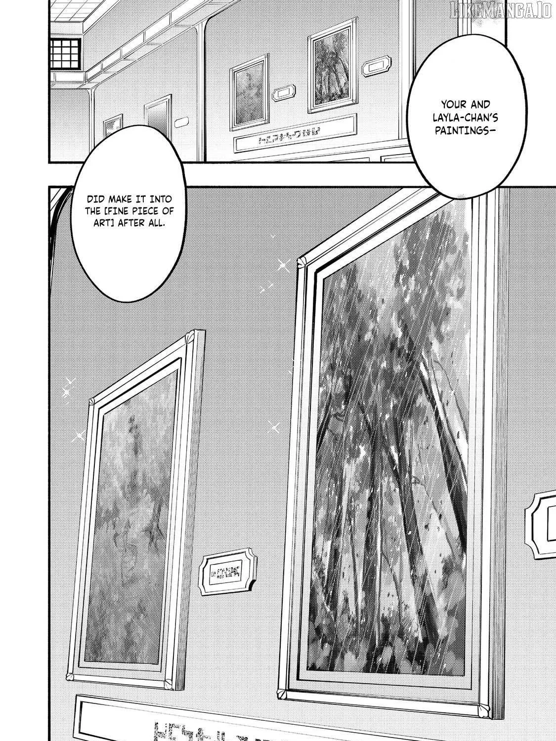 Kyou mo E ni Kaita Mochi ga Umai Chapter 42 page 13 - 
