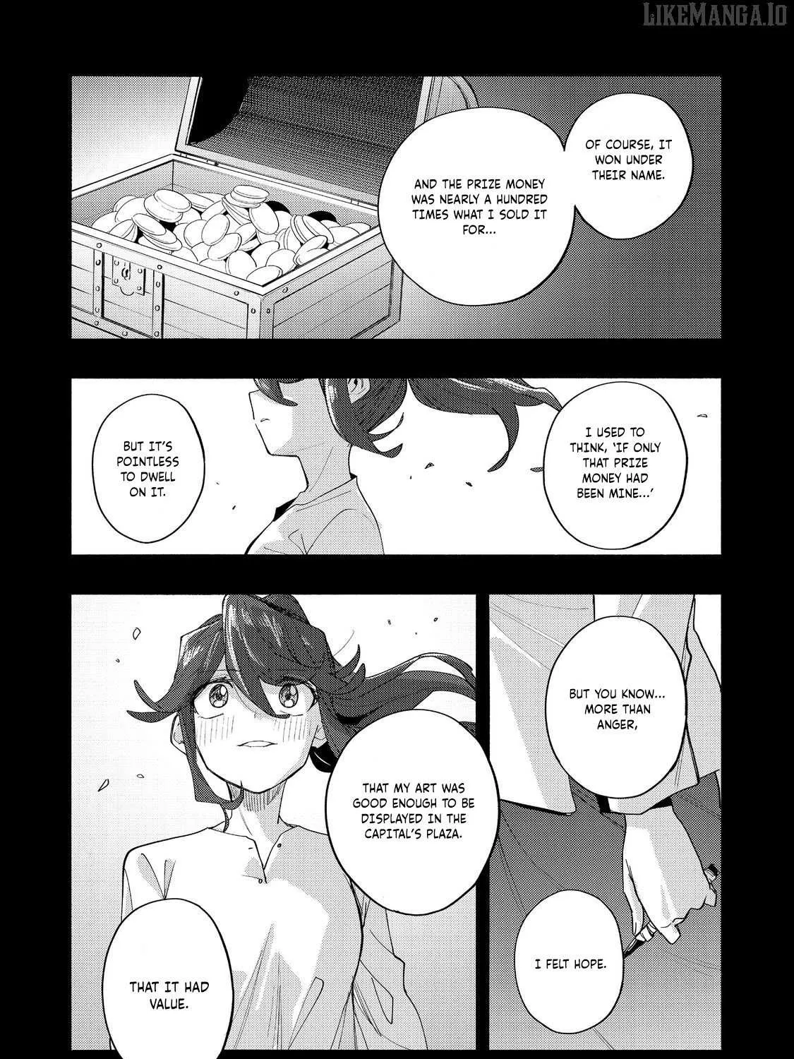 Kyou mo E ni Kaita Mochi ga Umai Chapter 42 page 57 - 
