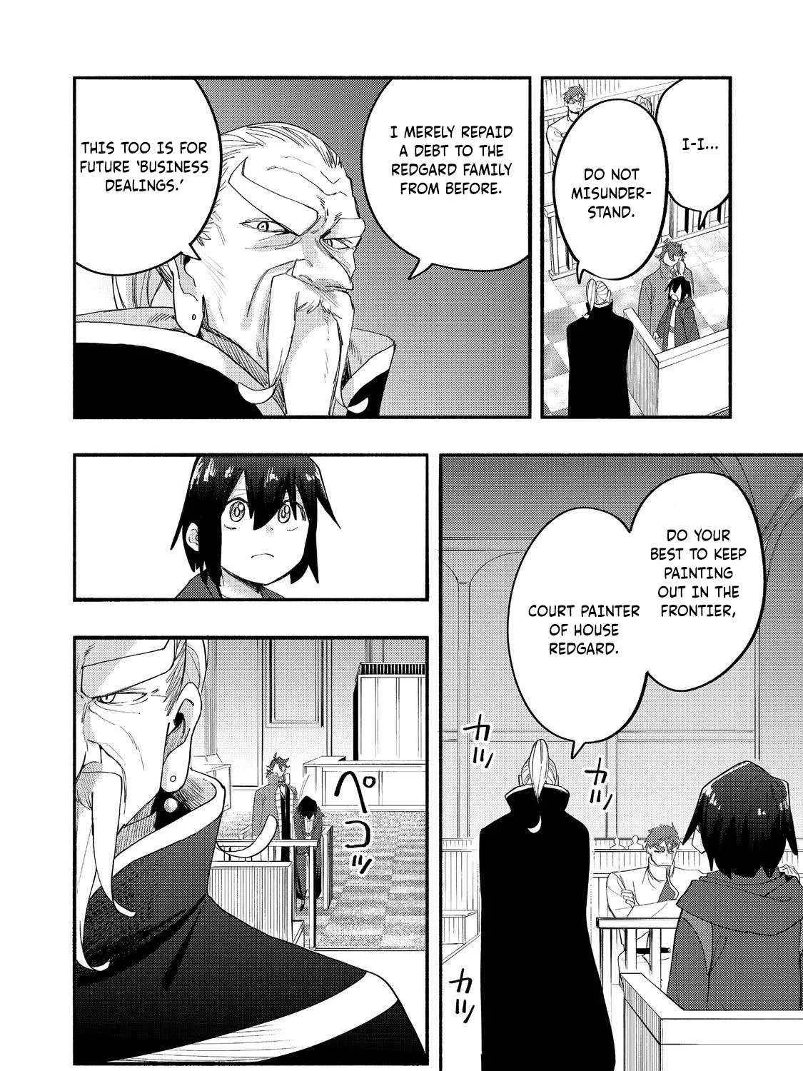 Kyou mo E ni Kaita Mochi ga Umai Chapter 43 page 36 - 
