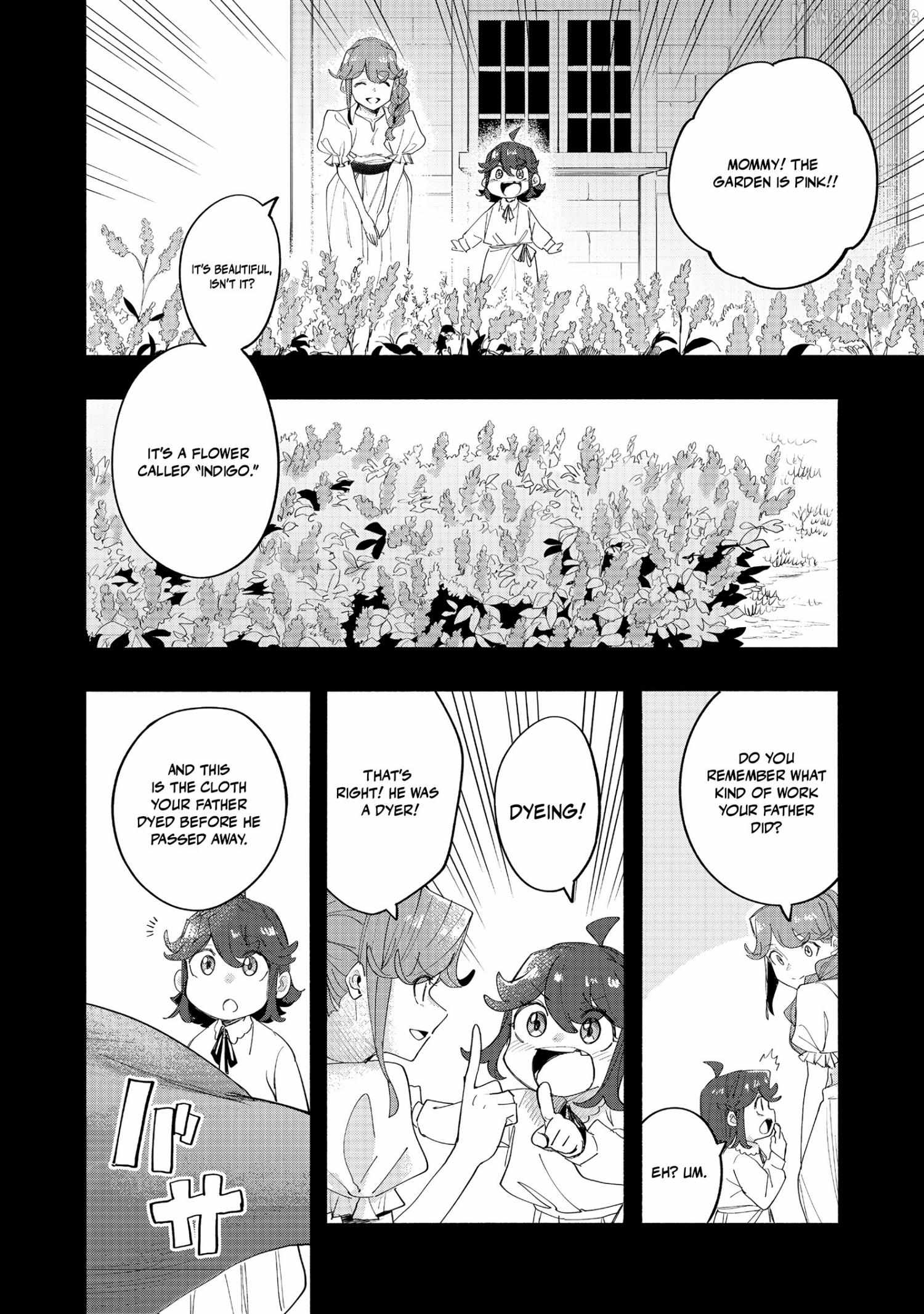 Kyou mo E ni Kaita Mochi ga Umai Chapter 44 page 14 - 