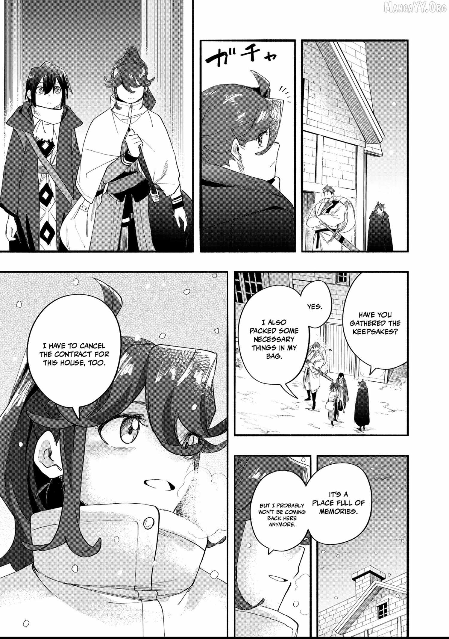 Kyou mo E ni Kaita Mochi ga Umai Chapter 44 page 21 - 