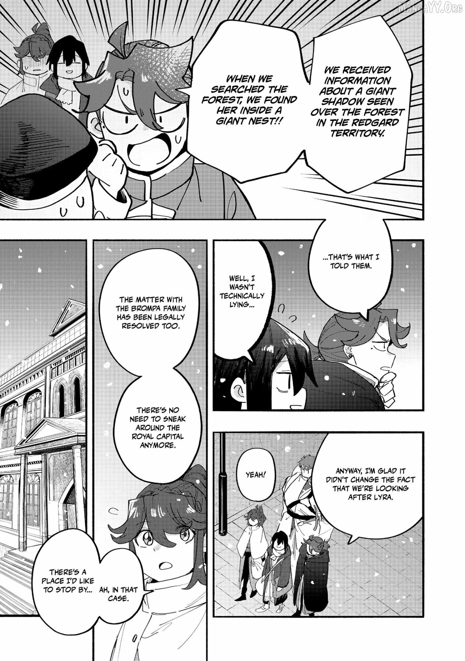 Kyou mo E ni Kaita Mochi ga Umai Chapter 44 page 23 - 