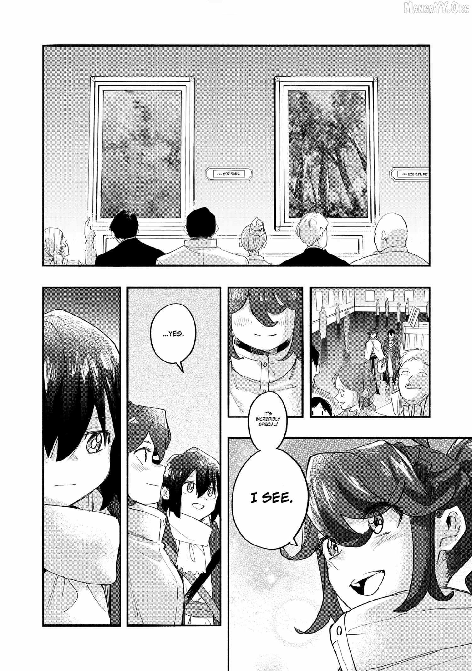 Kyou mo E ni Kaita Mochi ga Umai Chapter 44 page 26 - 