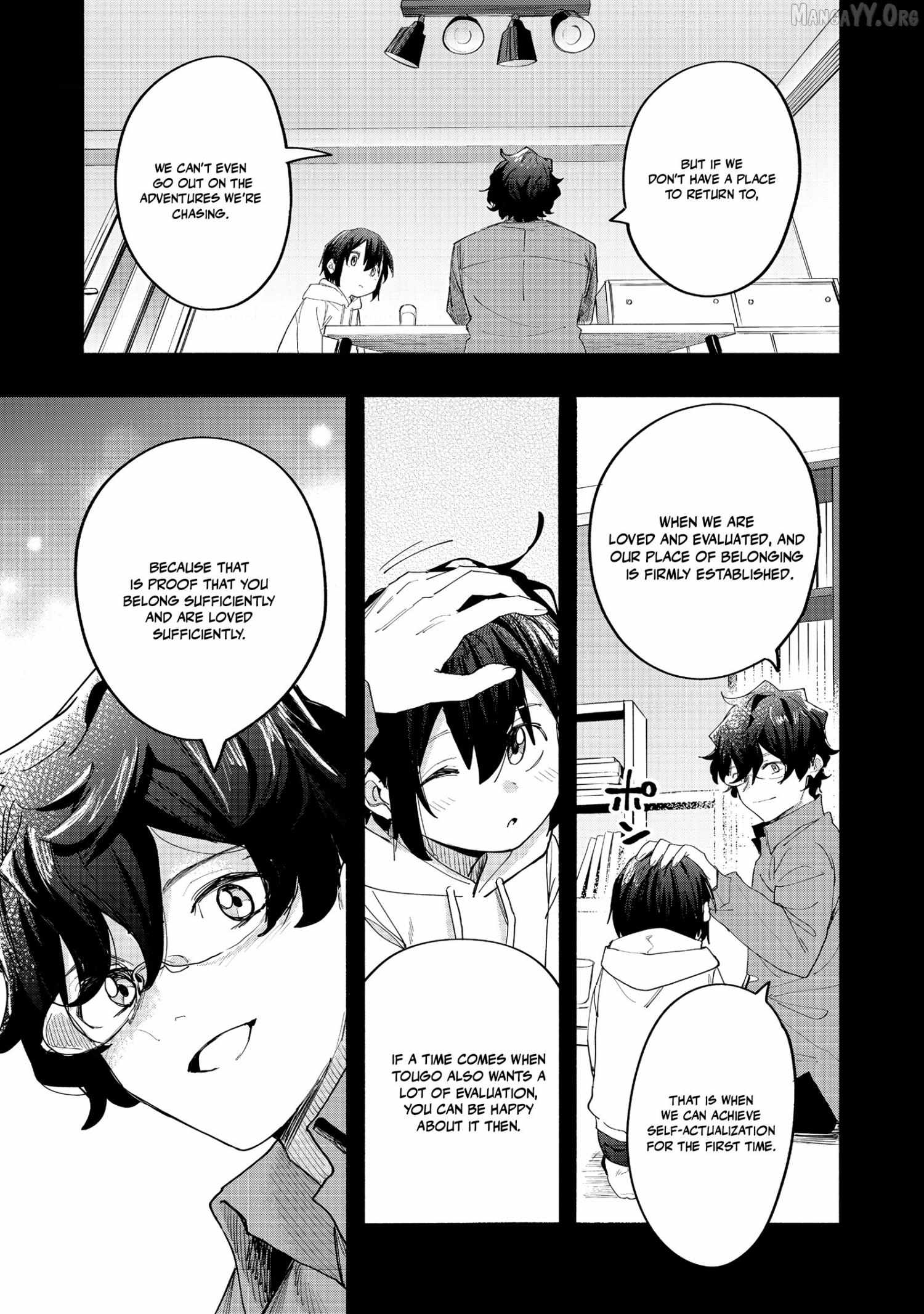 Kyou mo E ni Kaita Mochi ga Umai Chapter 44 page 31 - 