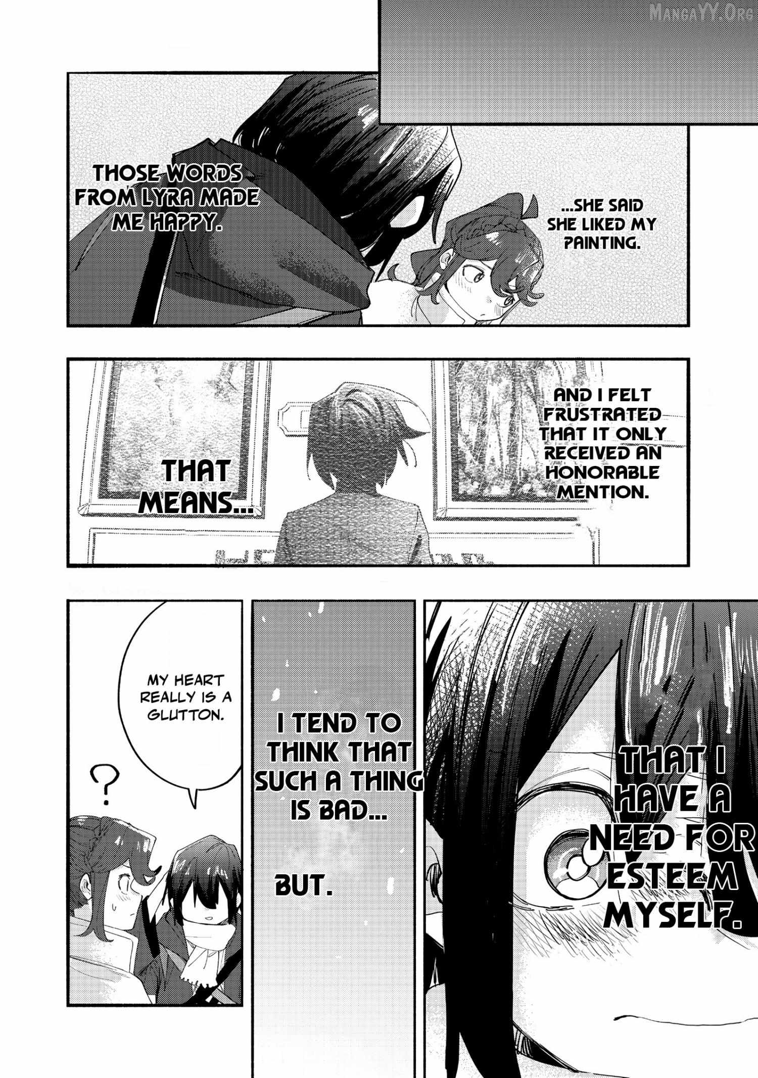 Kyou mo E ni Kaita Mochi ga Umai Chapter 44 page 32 - 