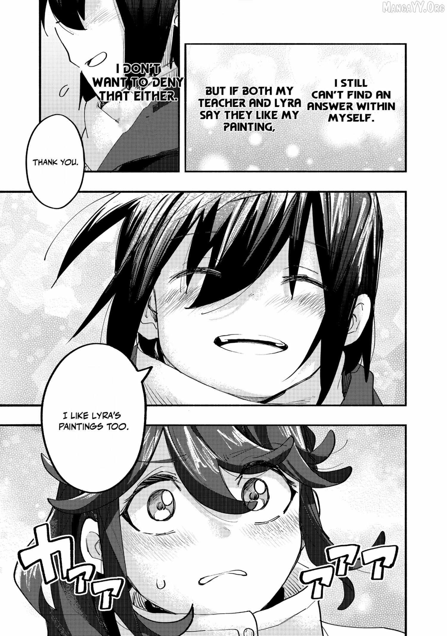 Kyou mo E ni Kaita Mochi ga Umai Chapter 44 page 33 - 