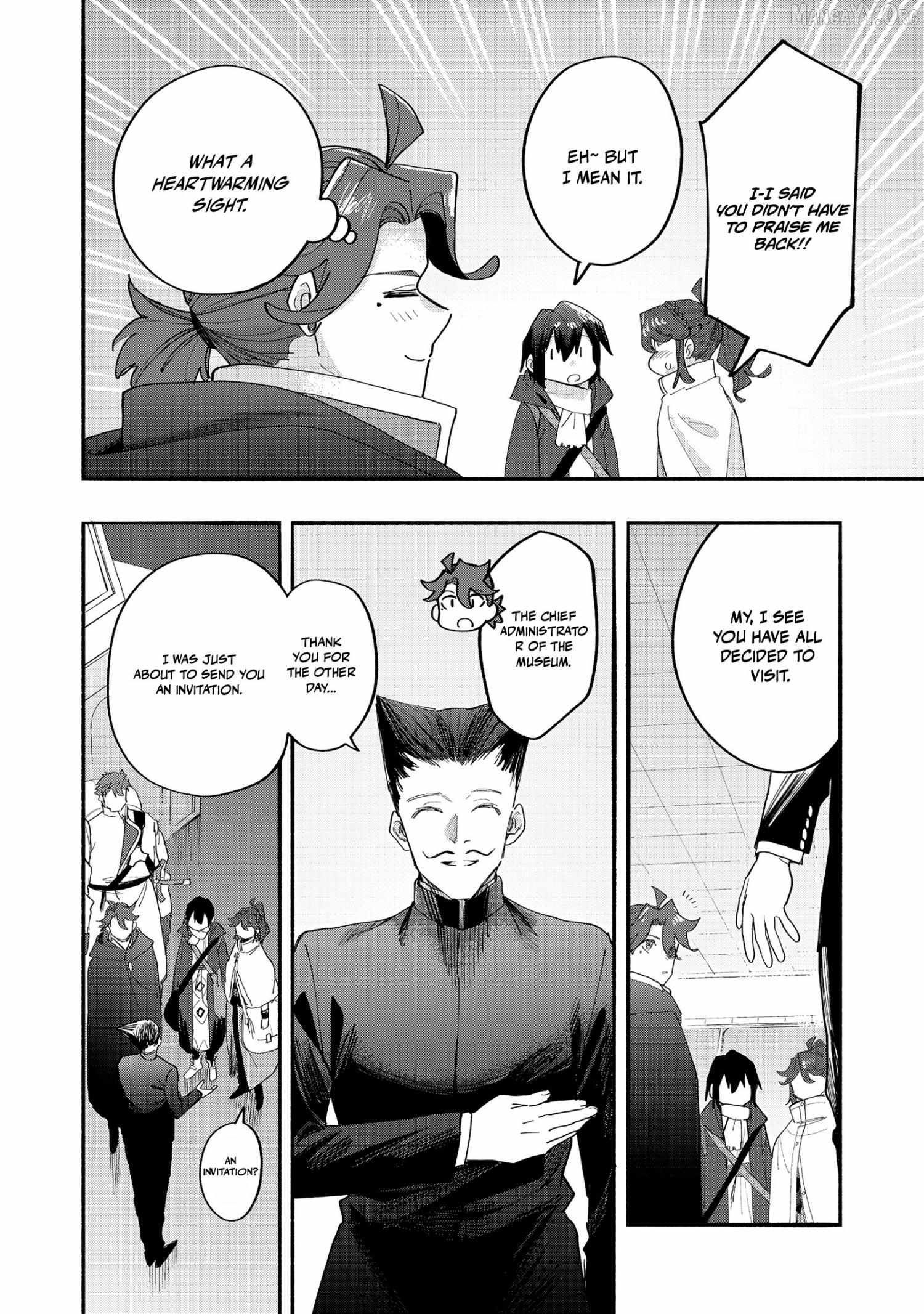 Kyou mo E ni Kaita Mochi ga Umai Chapter 44 page 34 - 
