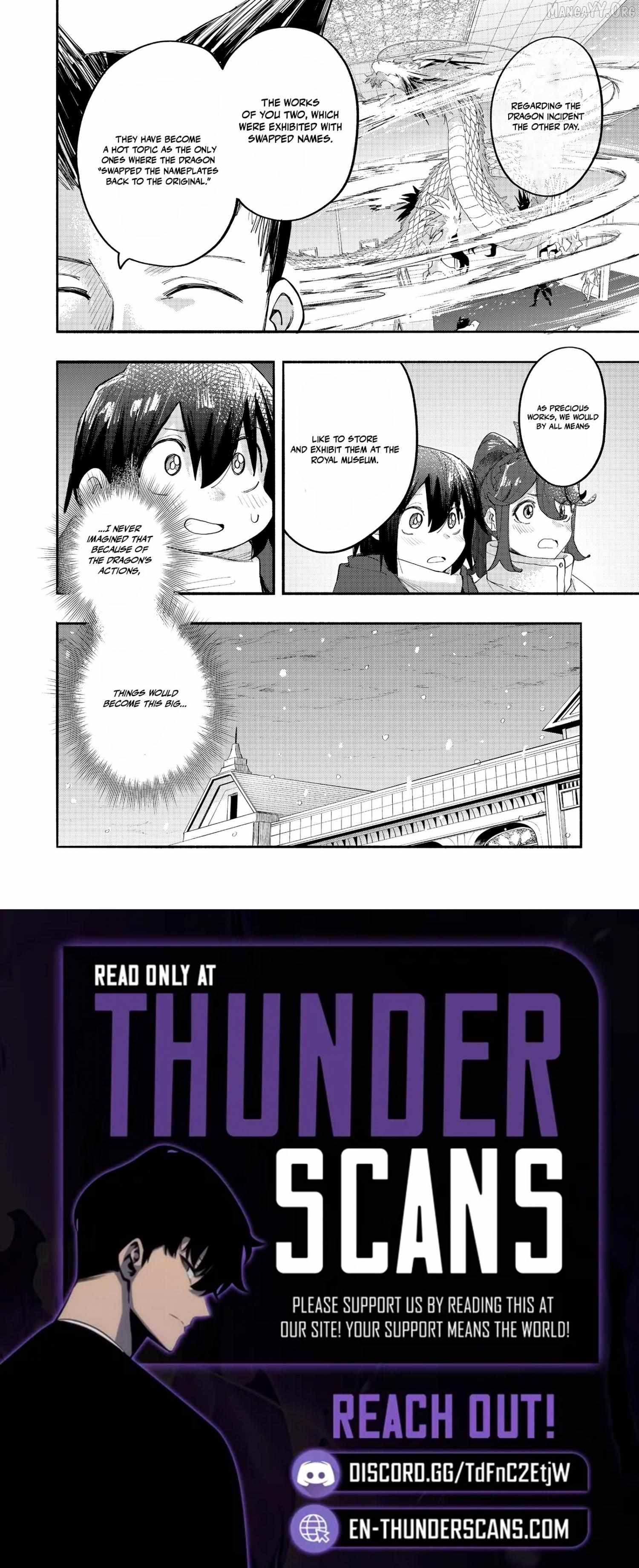 Kyou mo E ni Kaita Mochi ga Umai Chapter 44 page 36 - 