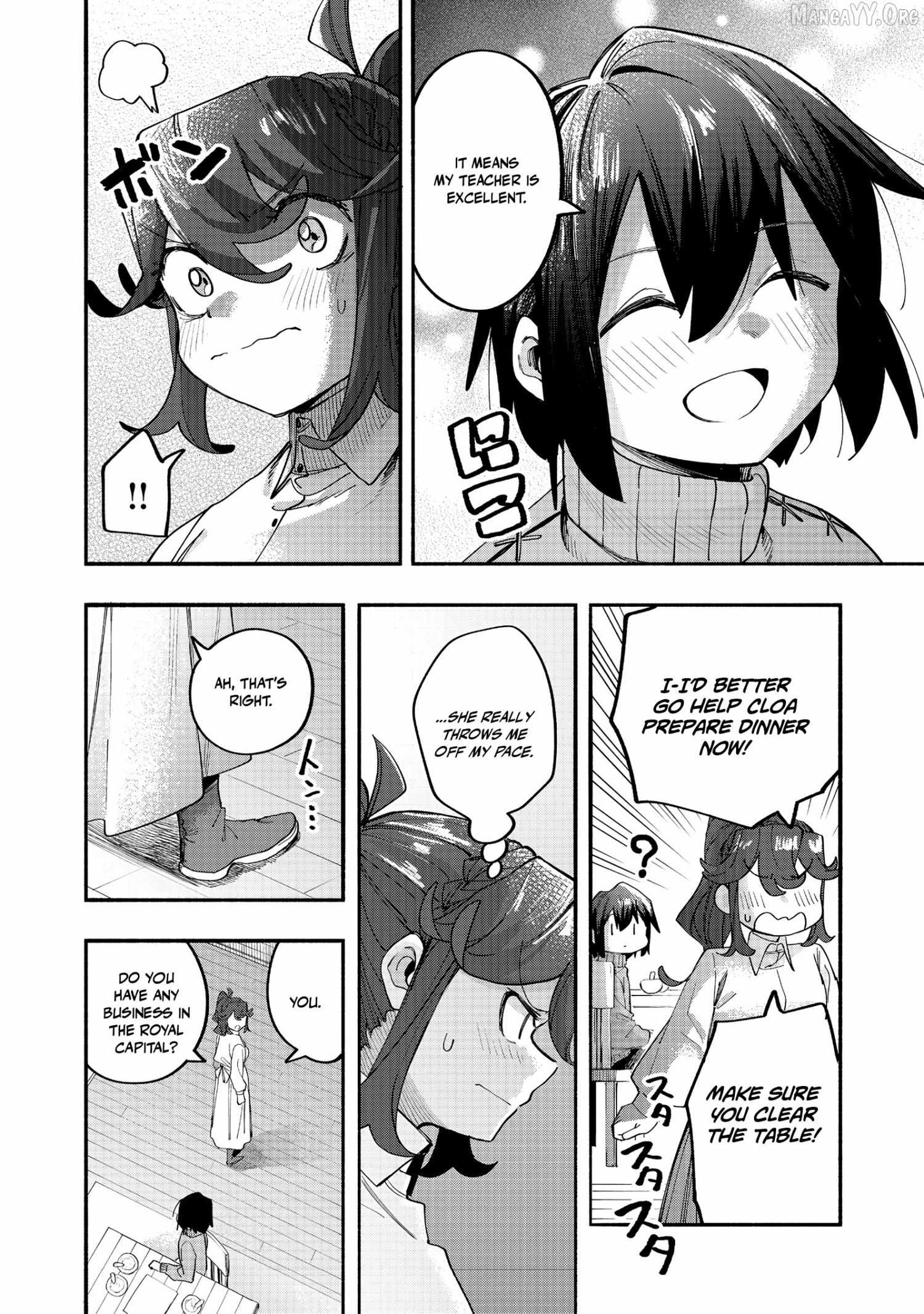 Kyou mo E ni Kaita Mochi ga Umai Chapter 44 page 6 - 