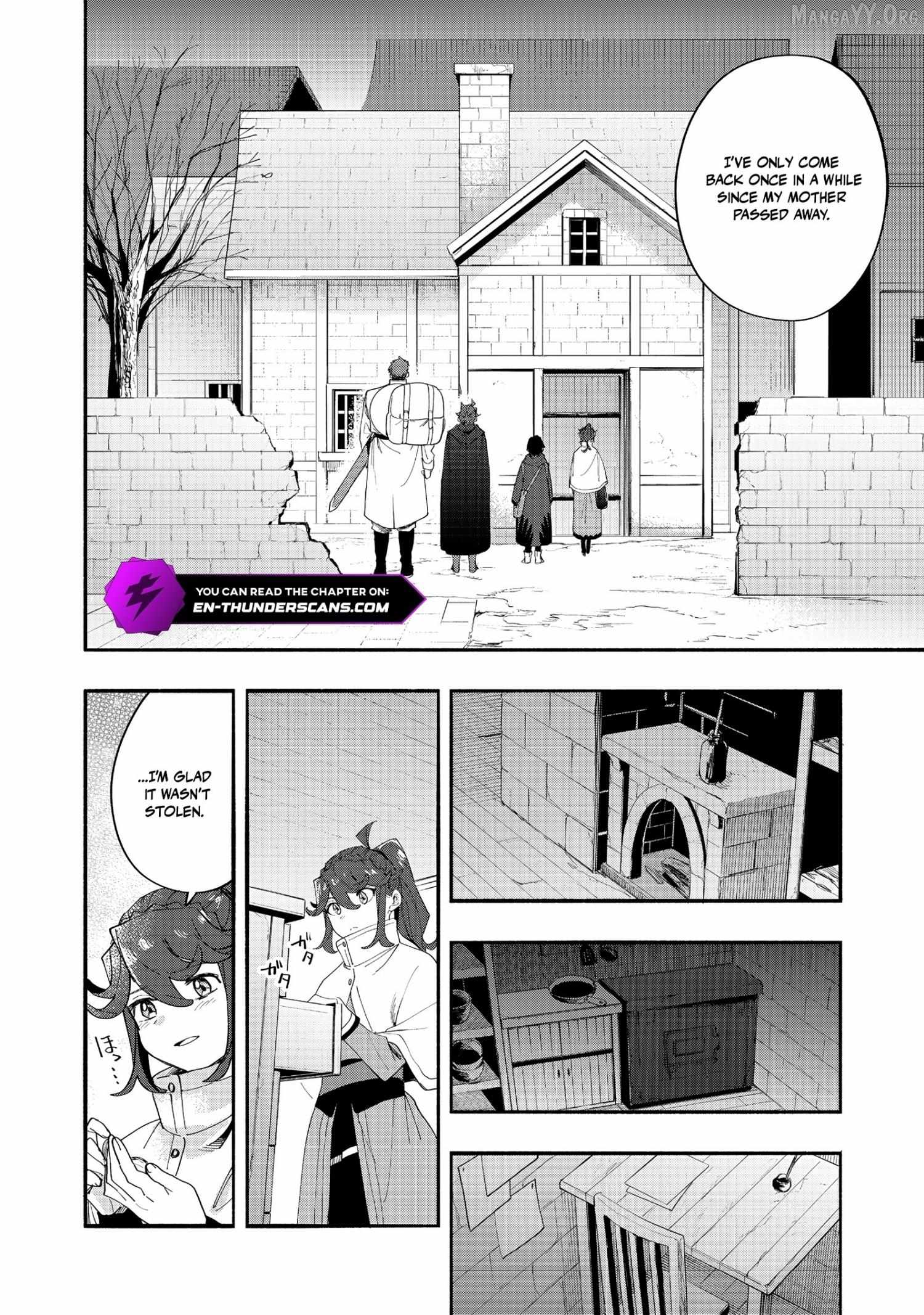 Kyou mo E ni Kaita Mochi ga Umai Chapter 44 page 10 - 