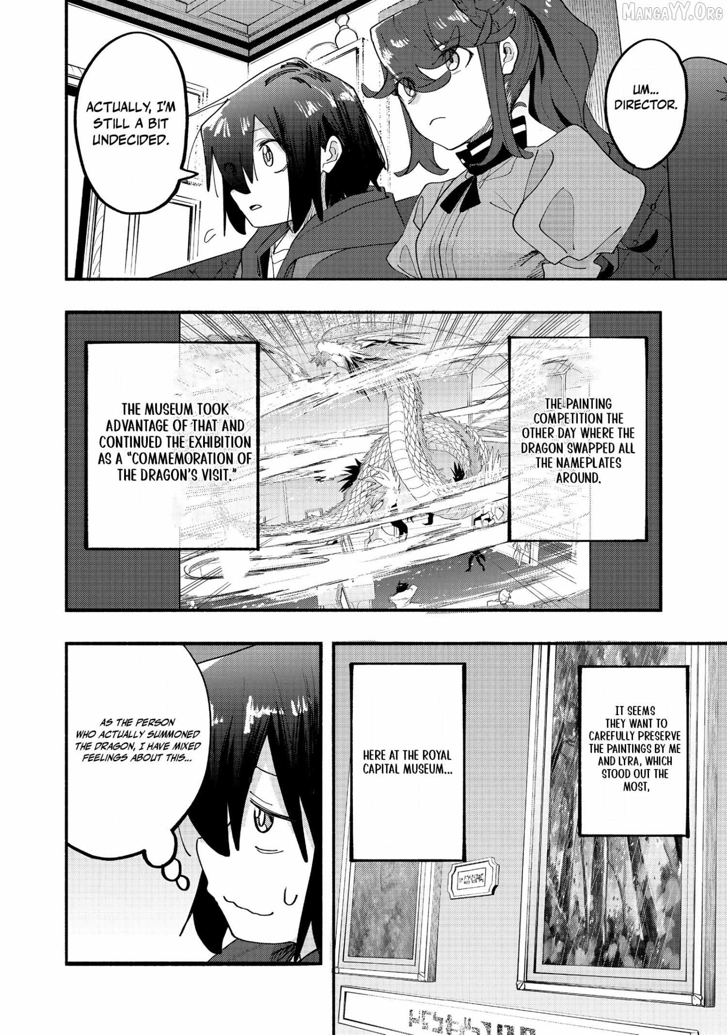 Kyou mo E ni Kaita Mochi ga Umai Chapter 45 page 2 - 