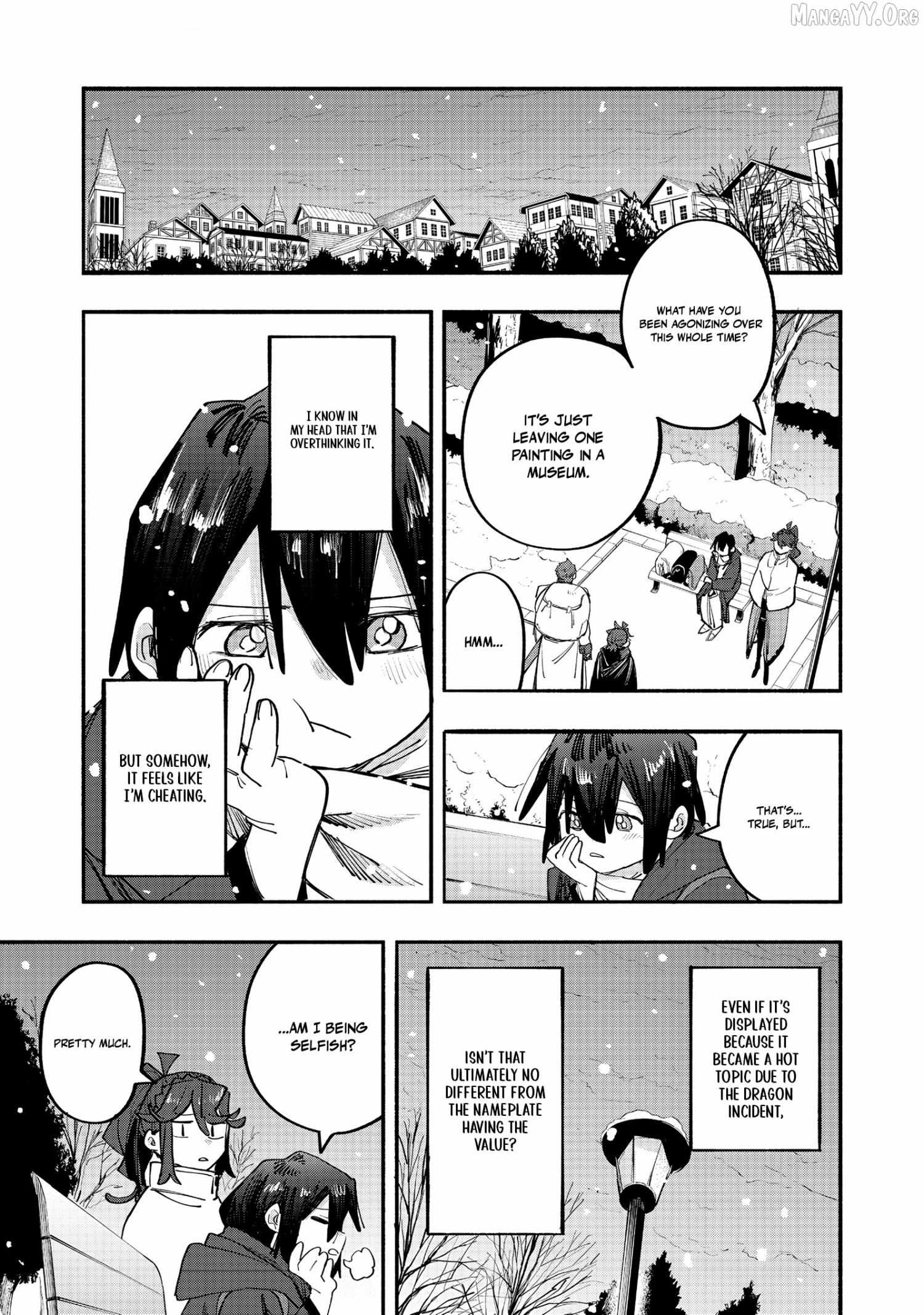 Kyou mo E ni Kaita Mochi ga Umai Chapter 45 page 13 - 
