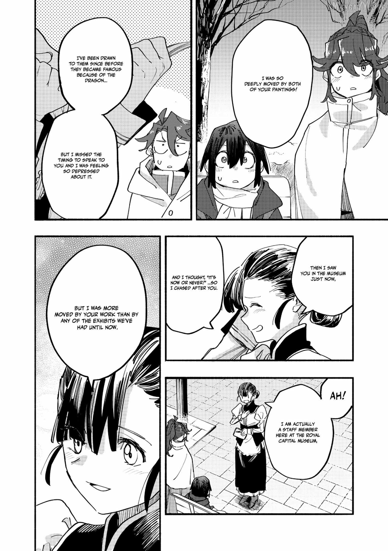 Kyou mo E ni Kaita Mochi ga Umai Chapter 45 page 16 - 