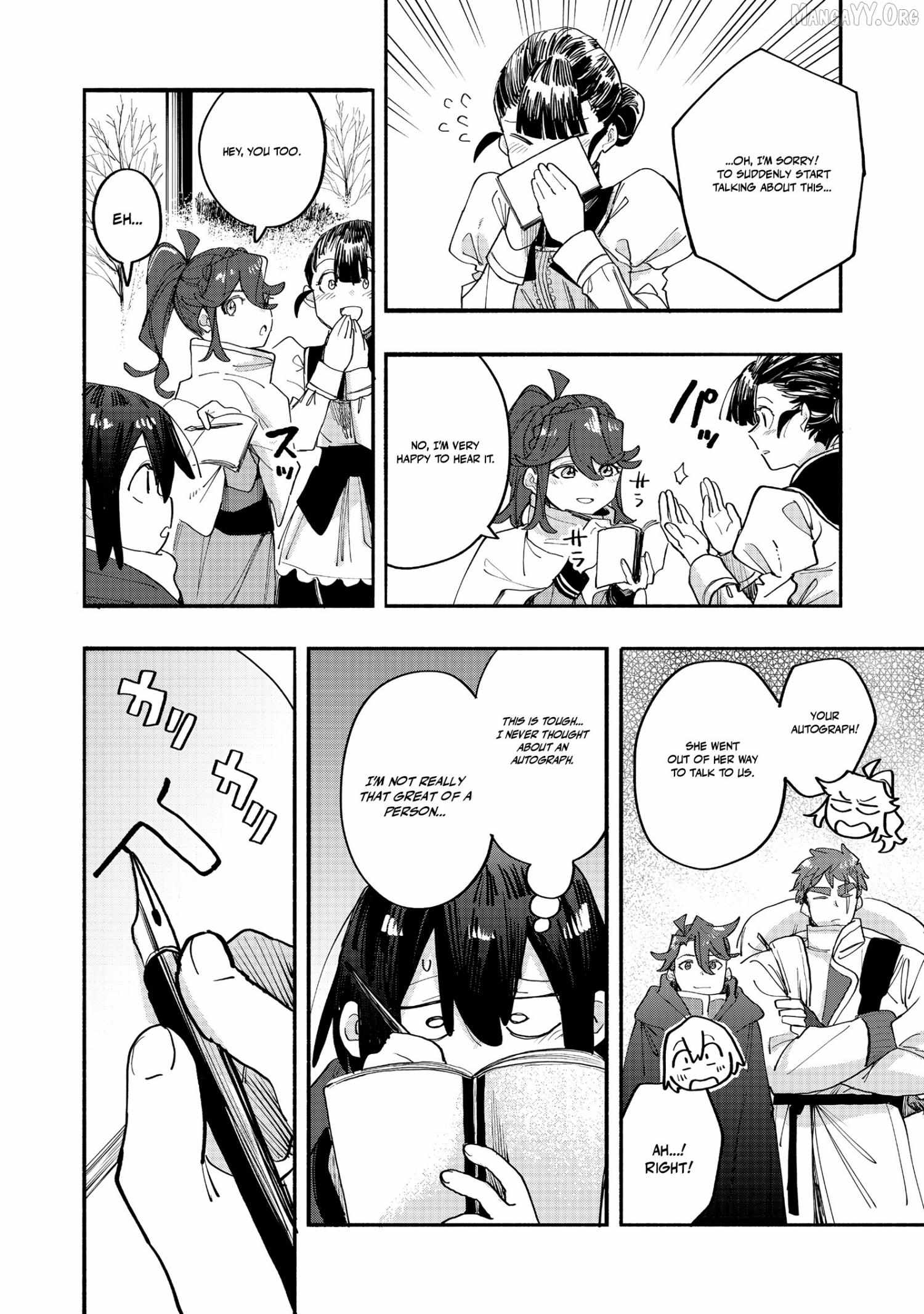 Kyou mo E ni Kaita Mochi ga Umai Chapter 45 page 18 - 