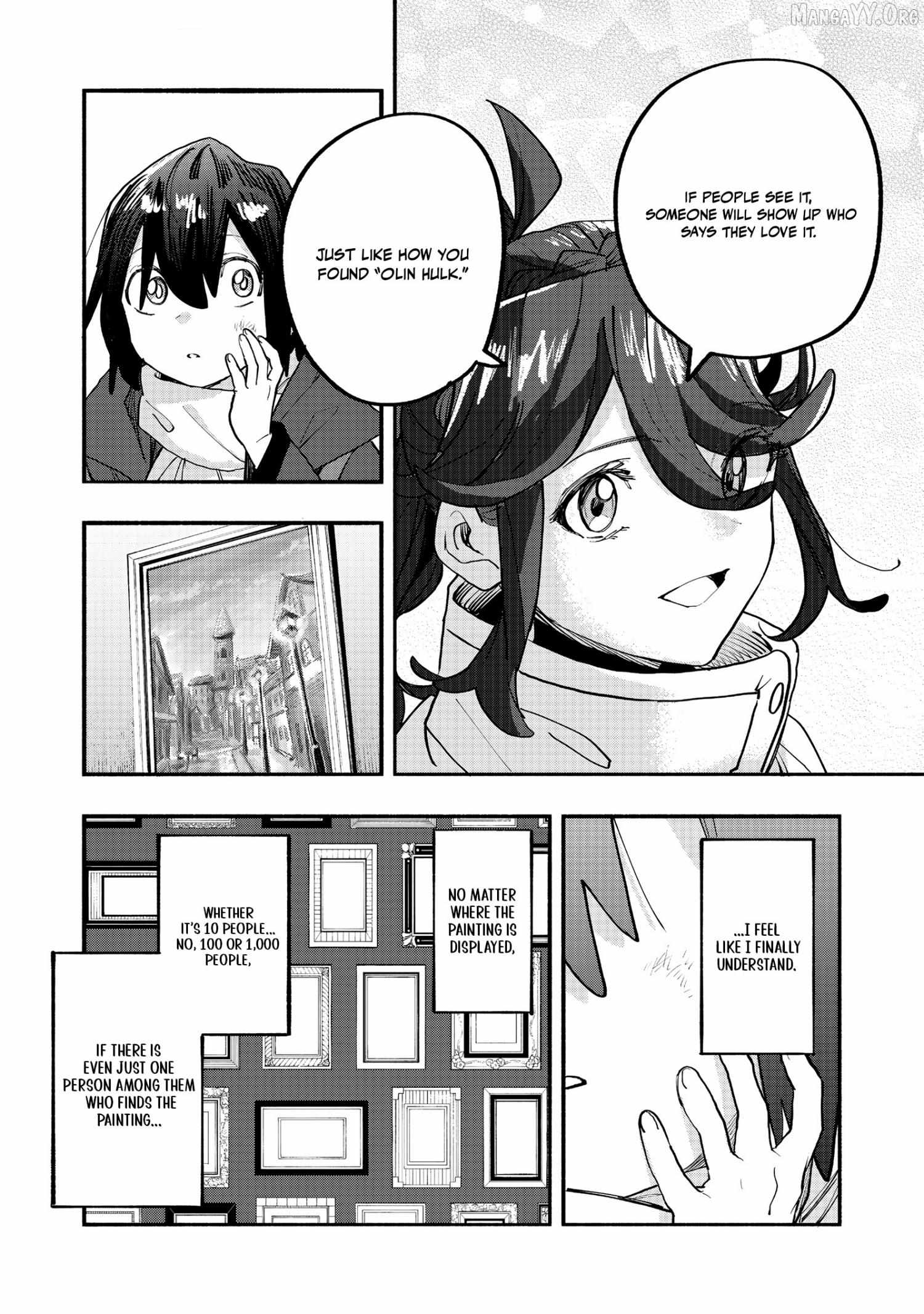 Kyou mo E ni Kaita Mochi ga Umai Chapter 45 page 22 - 