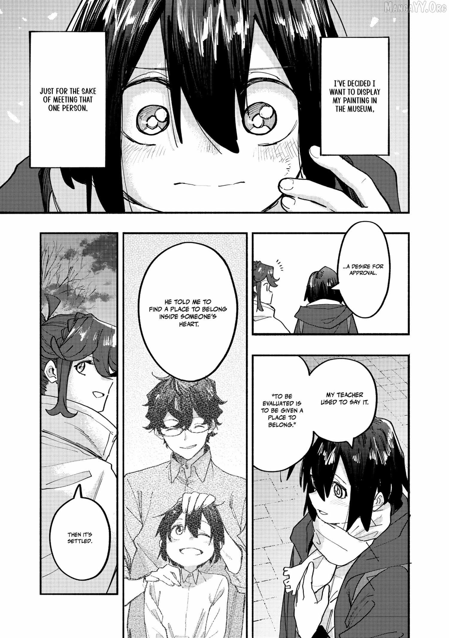 Kyou mo E ni Kaita Mochi ga Umai Chapter 45 page 23 - 
