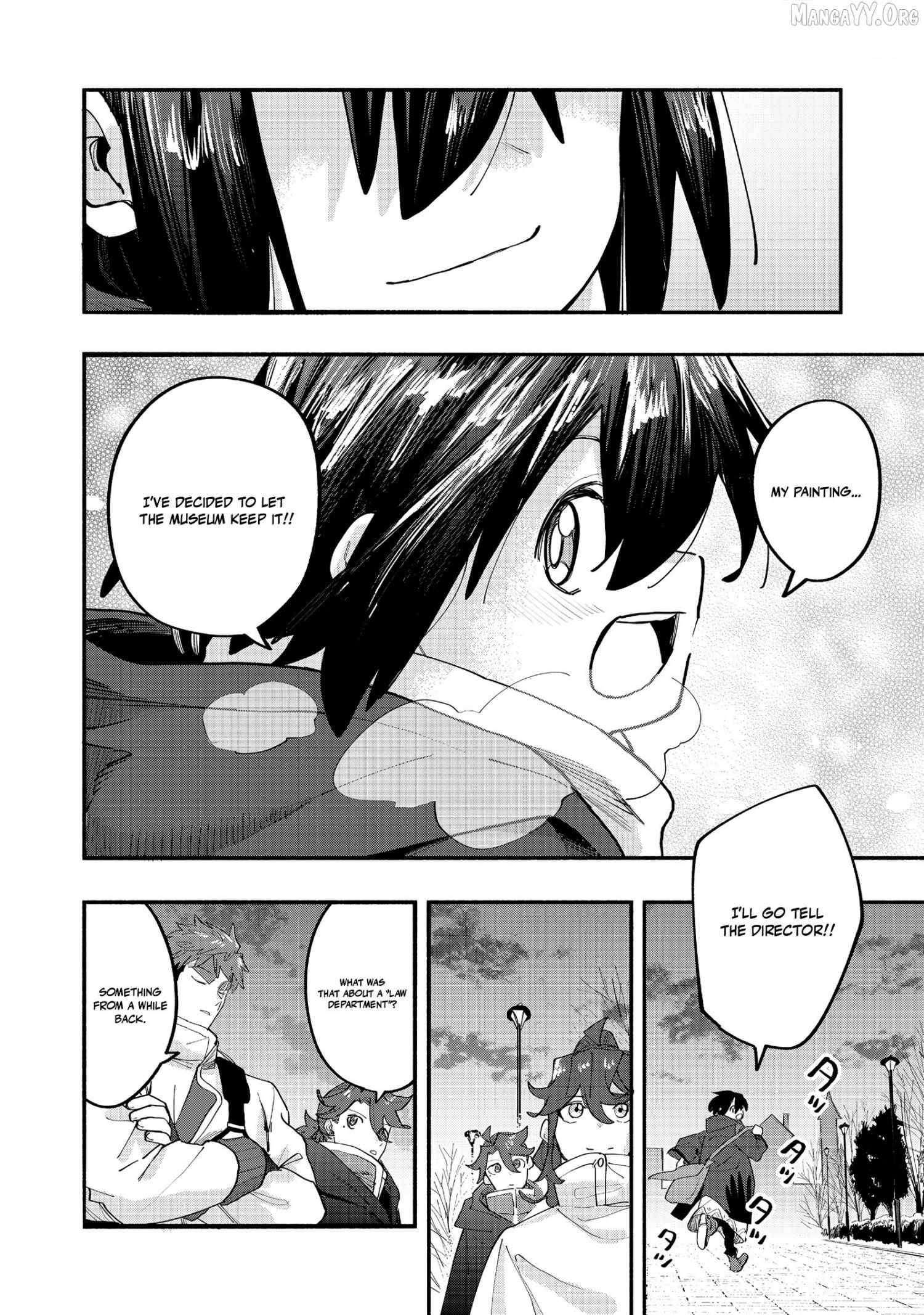 Kyou mo E ni Kaita Mochi ga Umai Chapter 45 page 26 - 