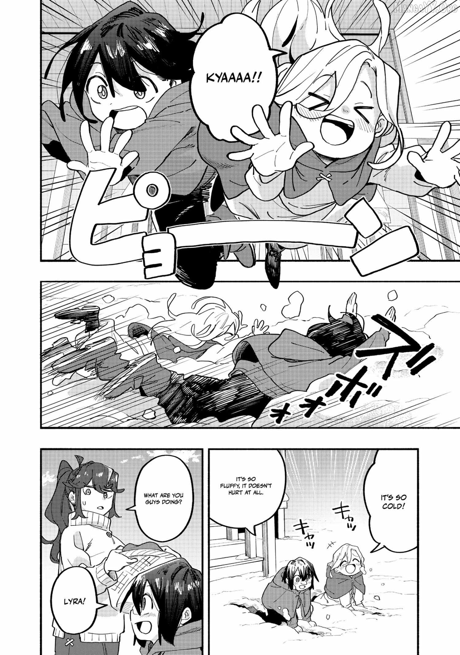 Kyou mo E ni Kaita Mochi ga Umai Chapter 45 page 28 - 