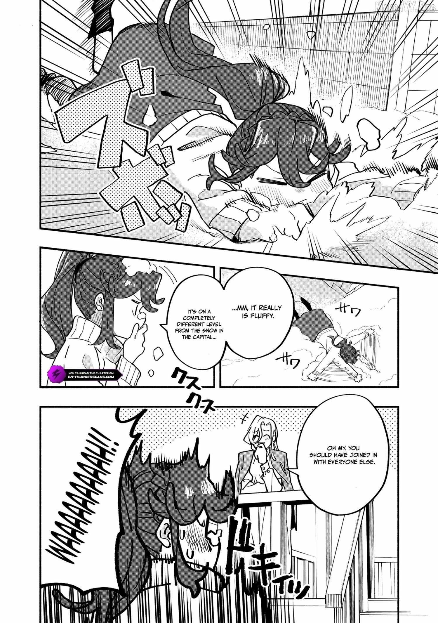 Kyou mo E ni Kaita Mochi ga Umai Chapter 45 page 30 - 