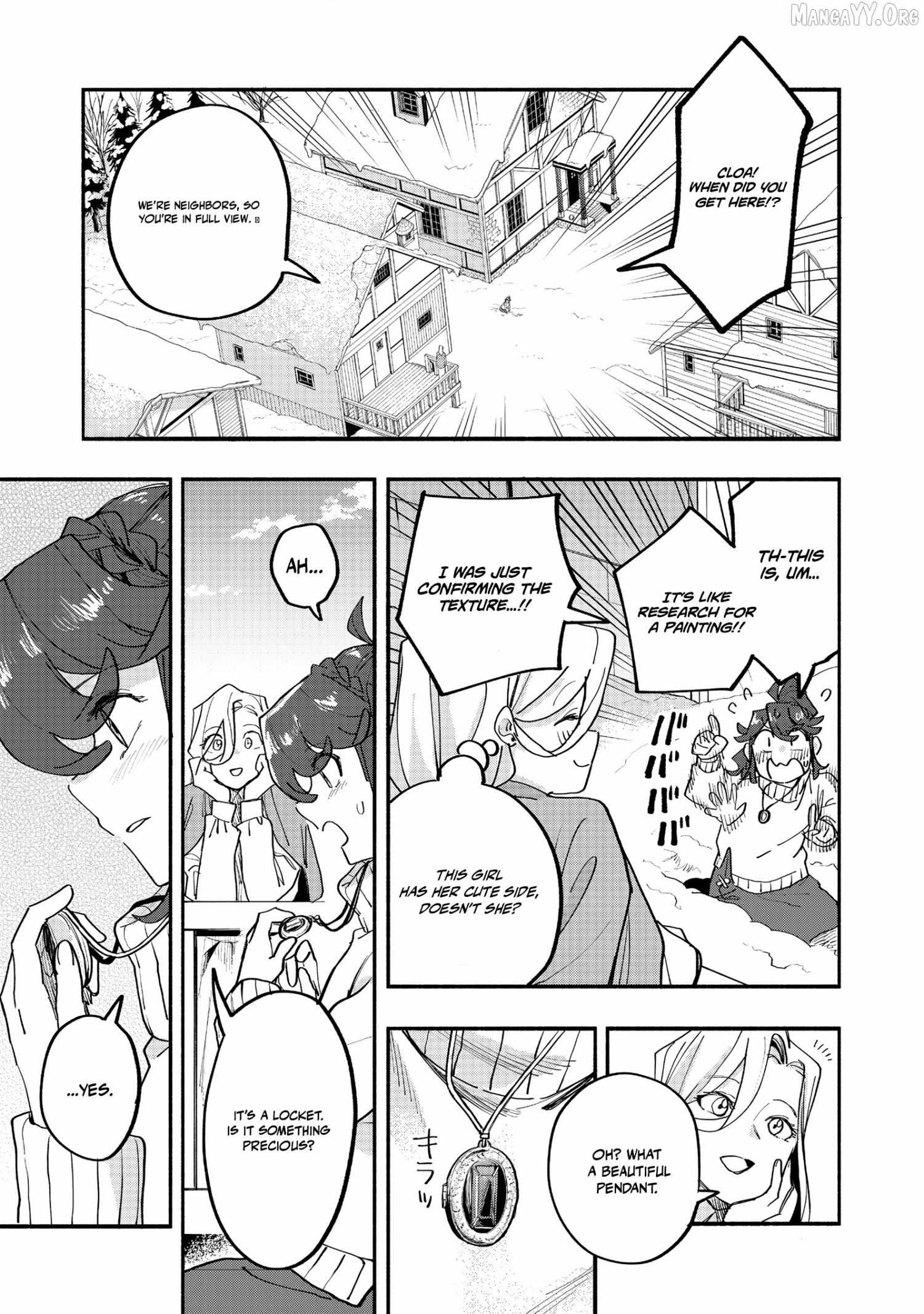 Kyou mo E ni Kaita Mochi ga Umai Chapter 45 page 31 - 