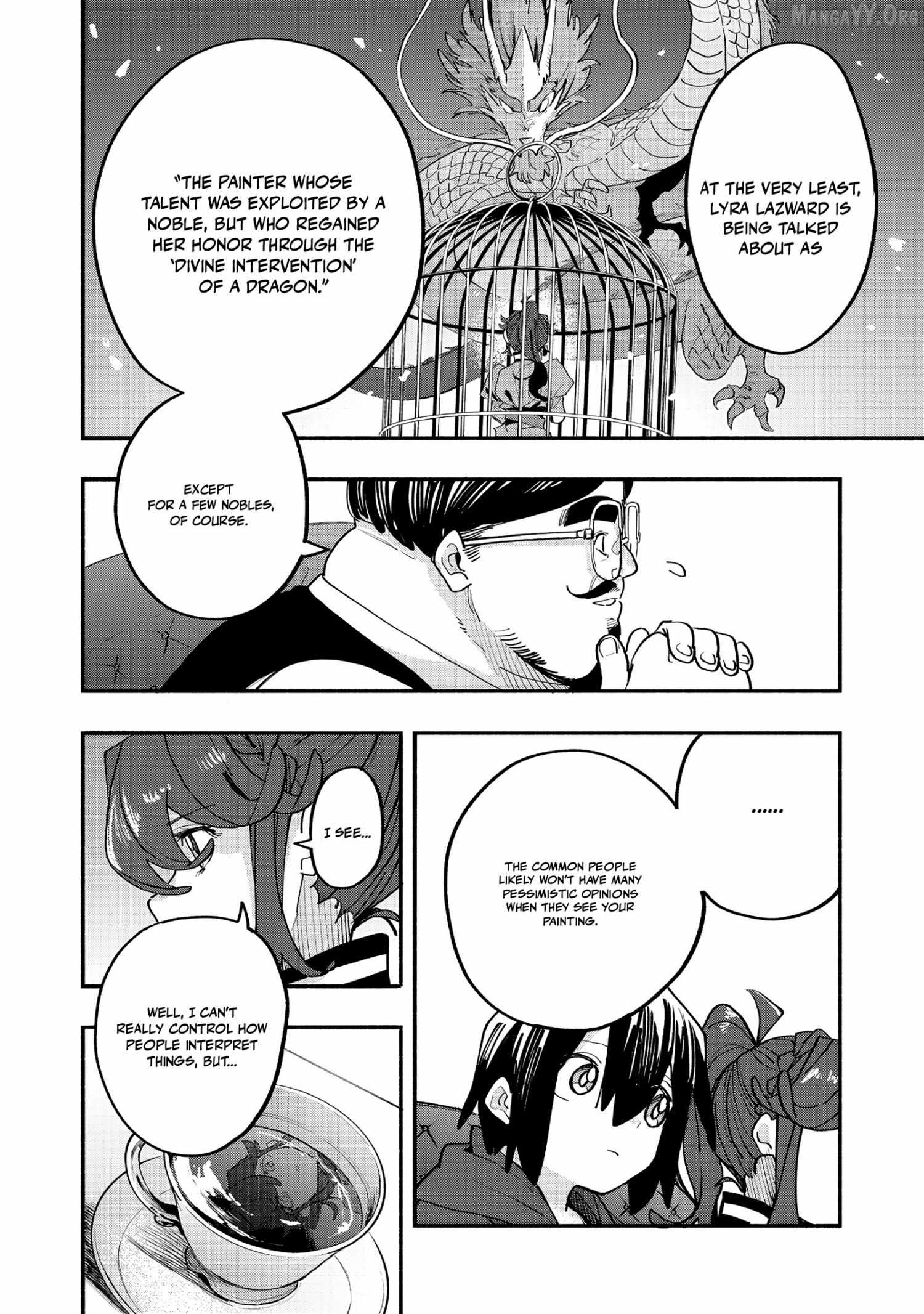 Kyou mo E ni Kaita Mochi ga Umai Chapter 45 page 6 - 