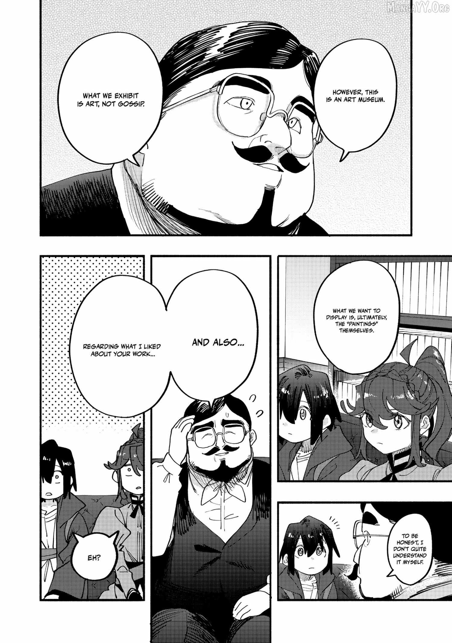 Kyou mo E ni Kaita Mochi ga Umai Chapter 45 page 8 - 