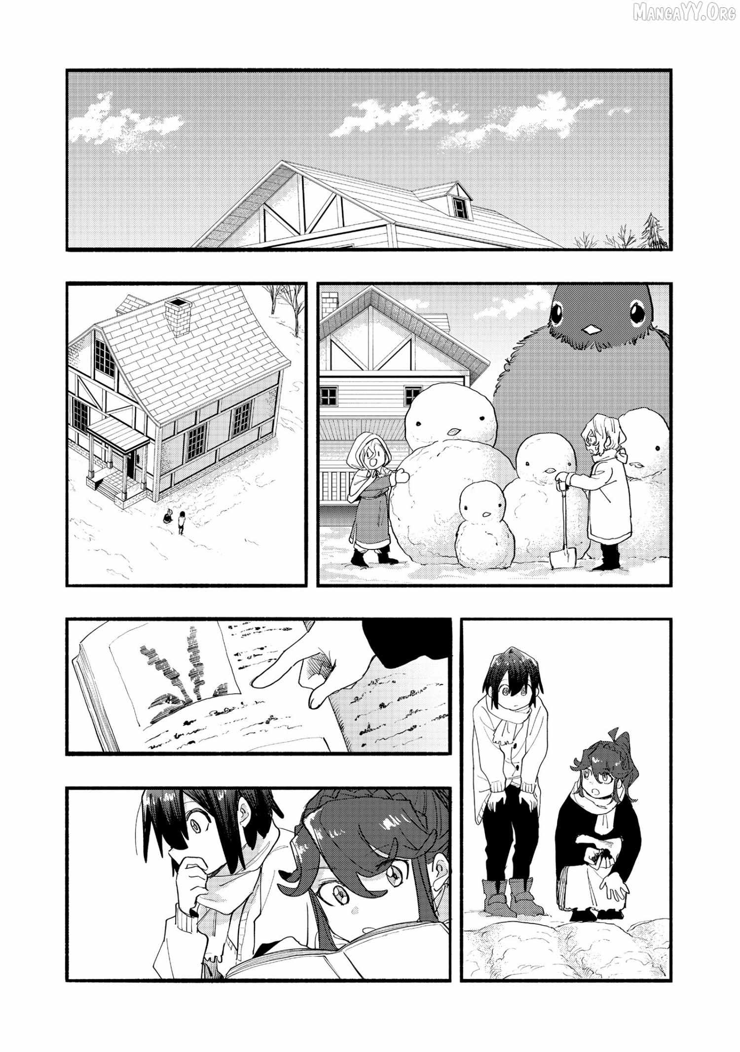 Kyou mo E ni Kaita Mochi ga Umai Chapter 46 page 12 - 
