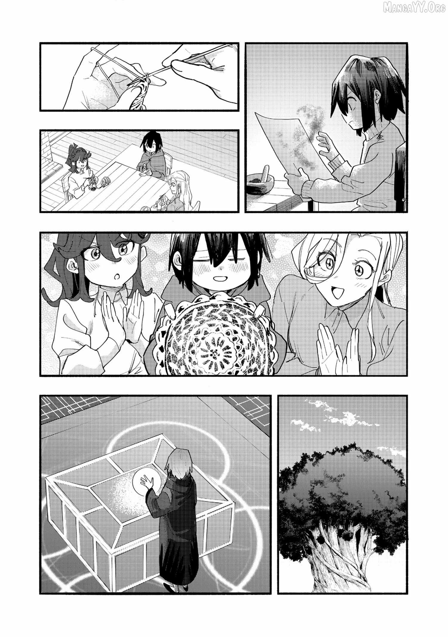 Kyou mo E ni Kaita Mochi ga Umai Chapter 46 page 14 - 